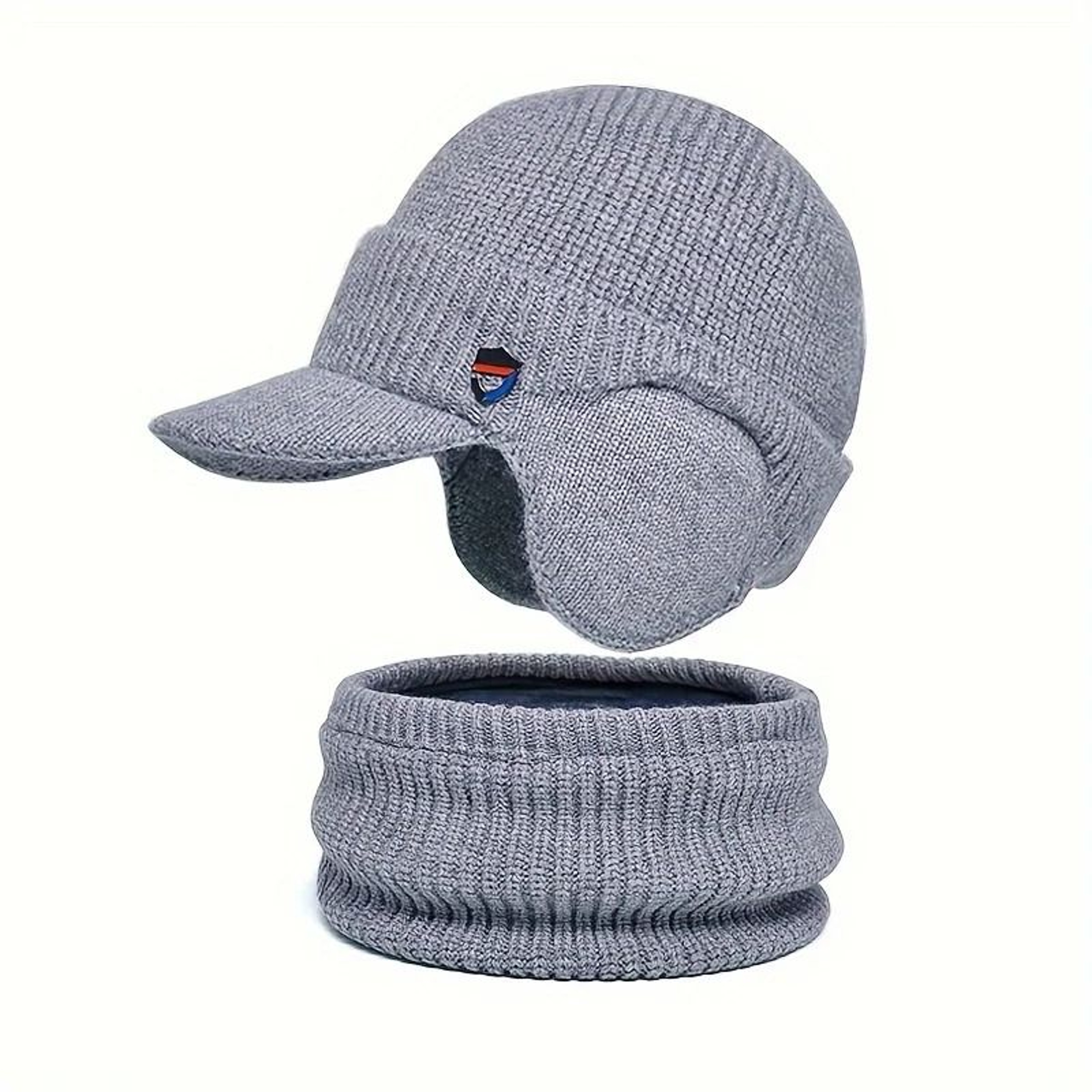 Fleece Lined Winter Balaclava Mask And Neck Scarf 1