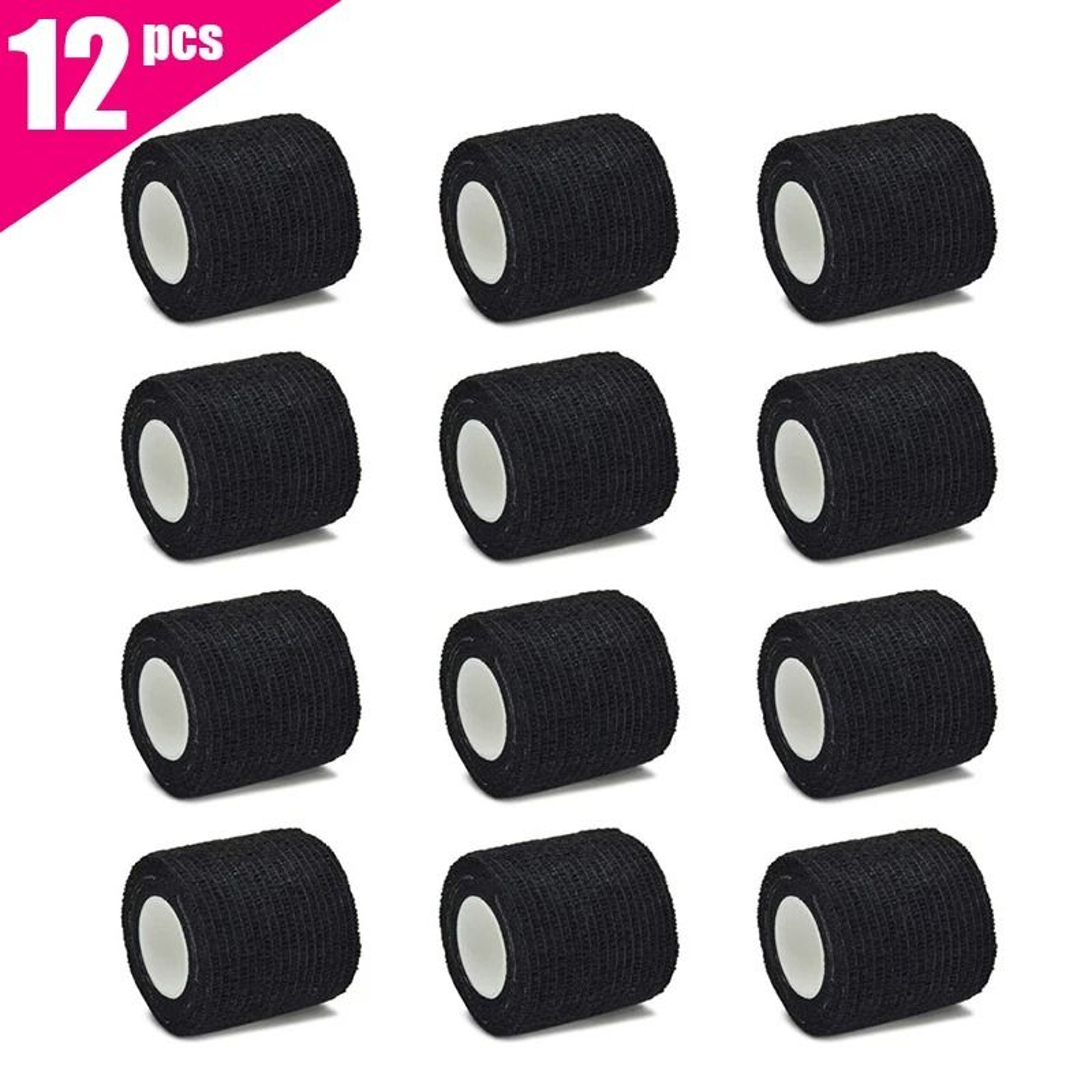 Breathable Self Adhesive Cohesive Bandage Wrap For Finger Wrist And Sports Support 2