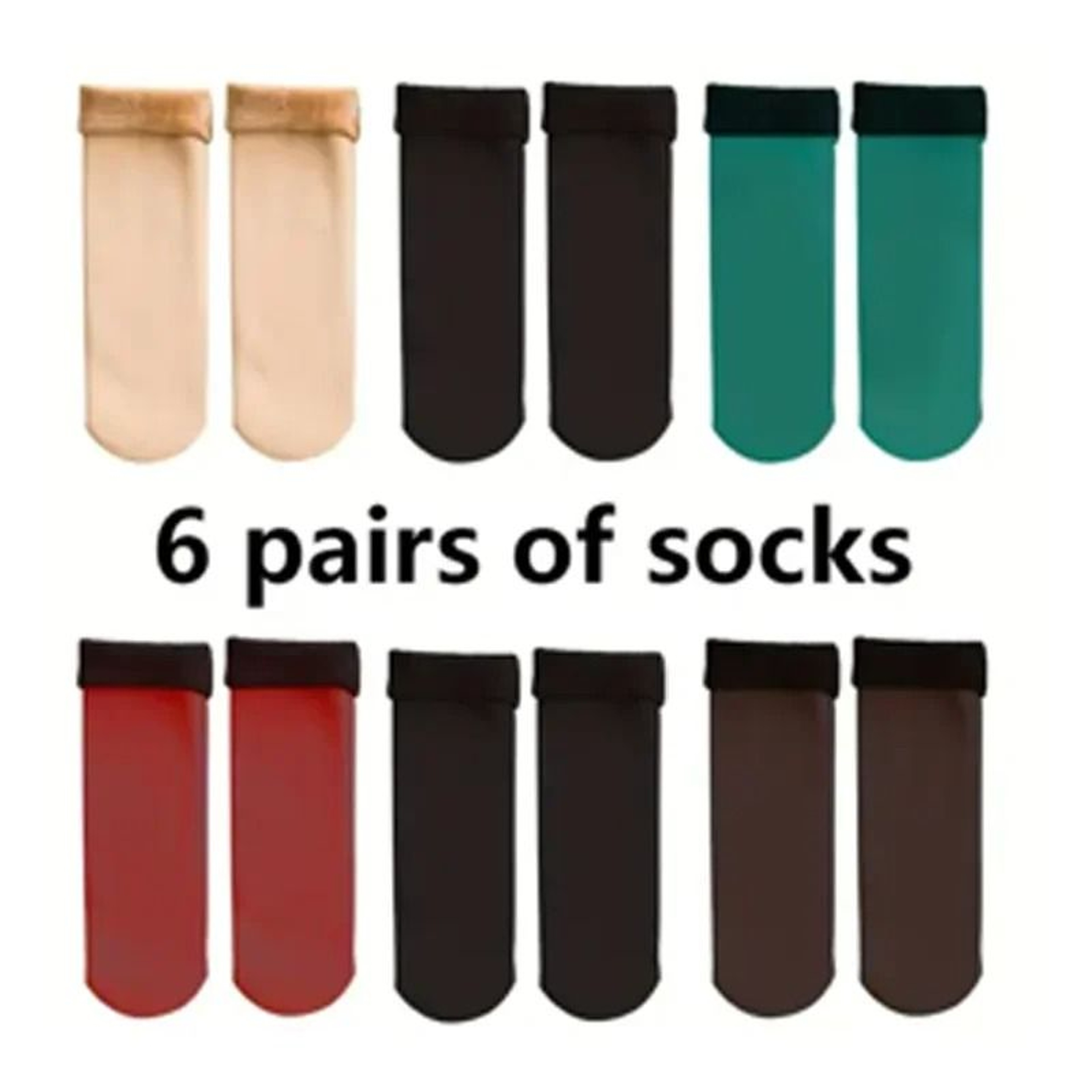 CozyStep Wool Blend Thermal Socks For Women 24