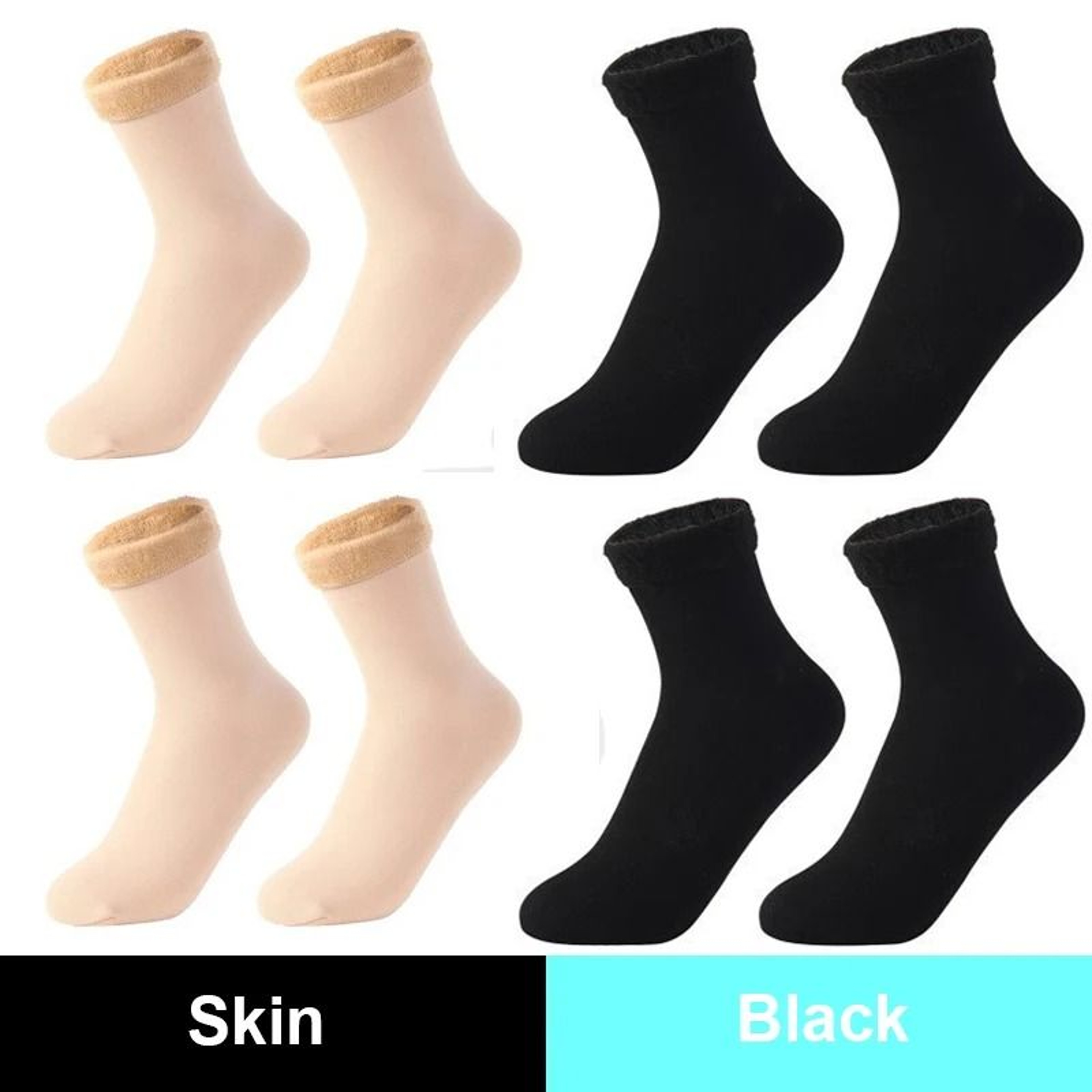 CozyCloud Thermal Wool Blend Winter Socks 15