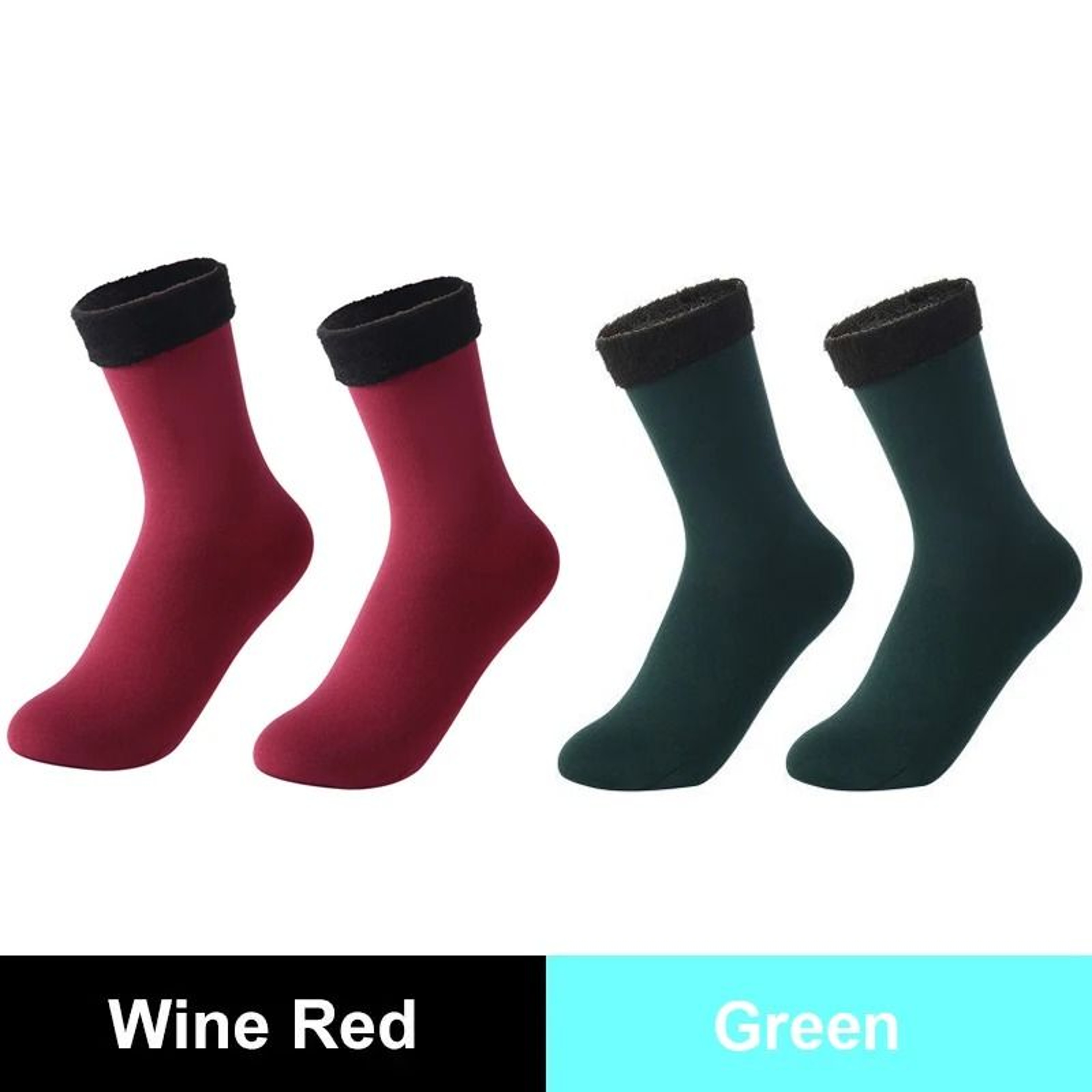 CozyCloud Thermal Wool Blend Winter Socks 6
