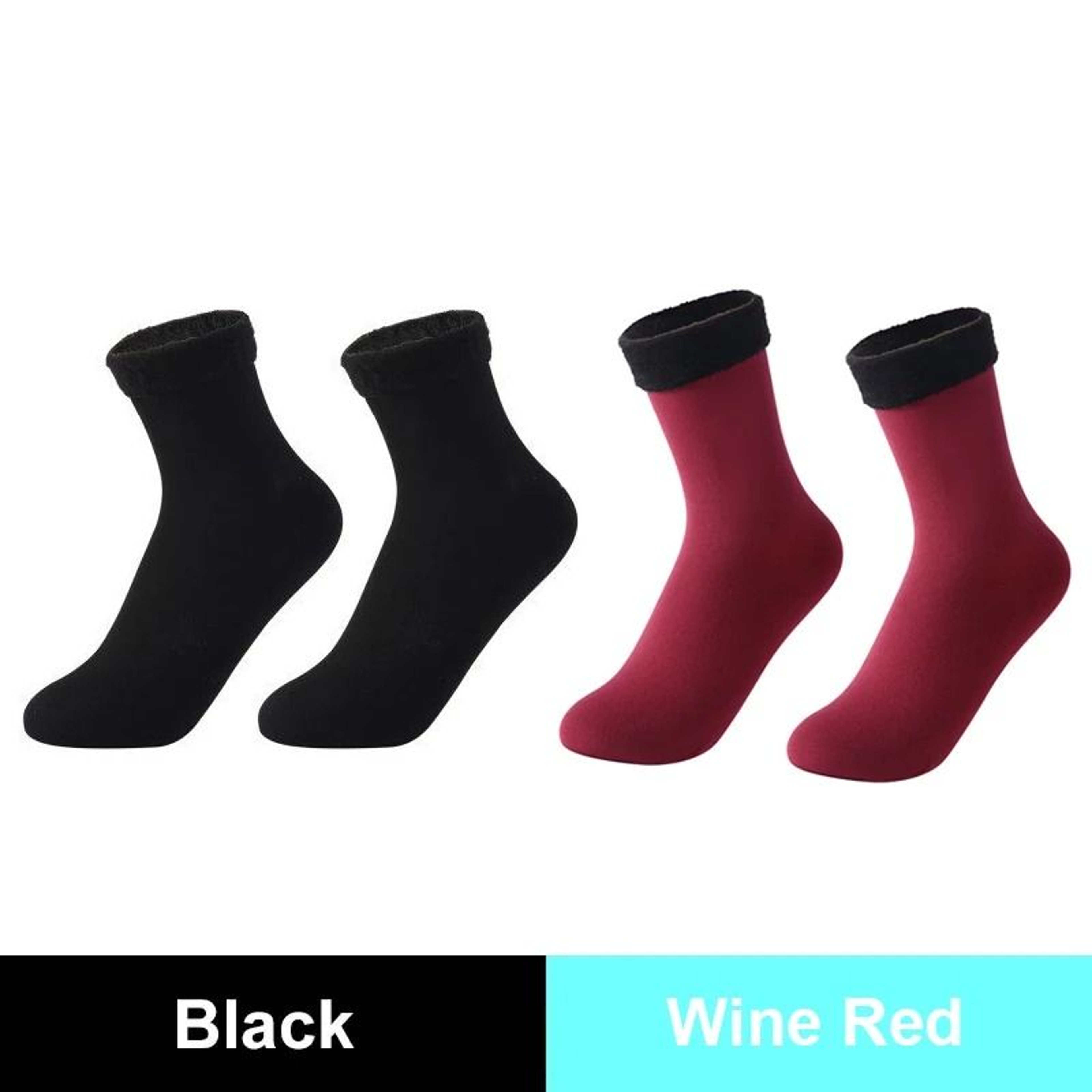 CozyCloud Thermal Wool Blend Winter Socks 7