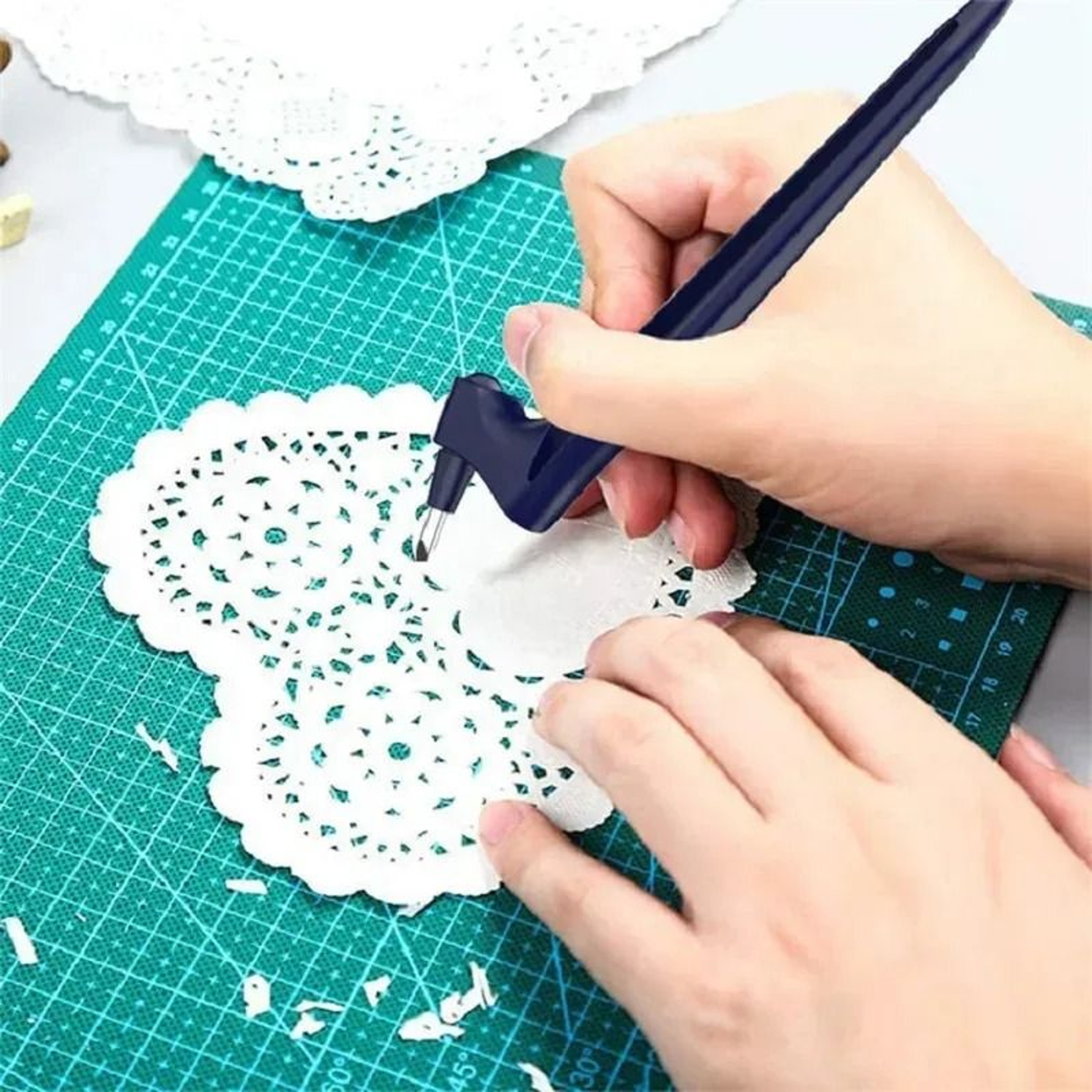 CurveCraft 360 Degree Rotating Craft Cutting Pen Kit 14