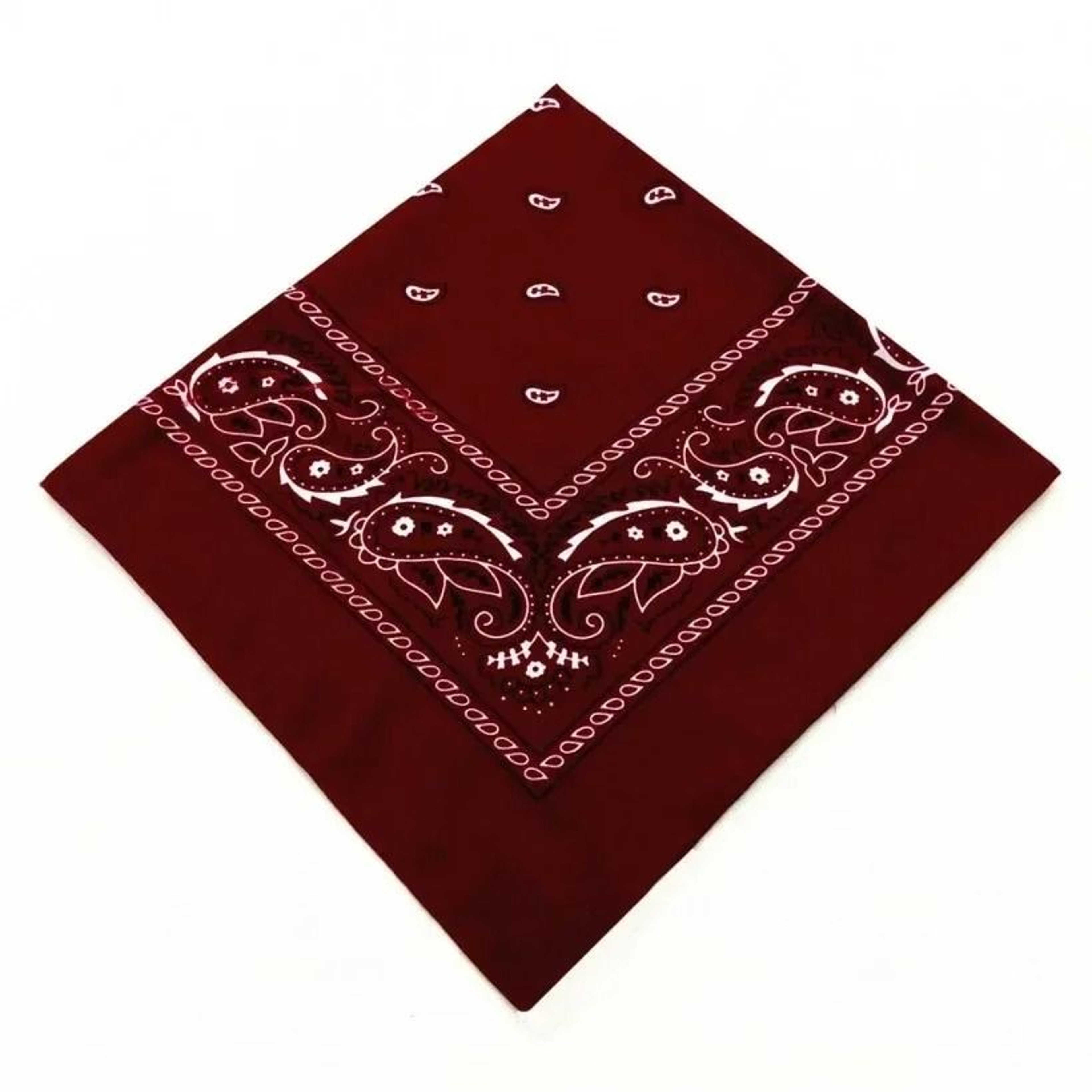 Classic Cotton Paisley Bandana Square Scarf 14