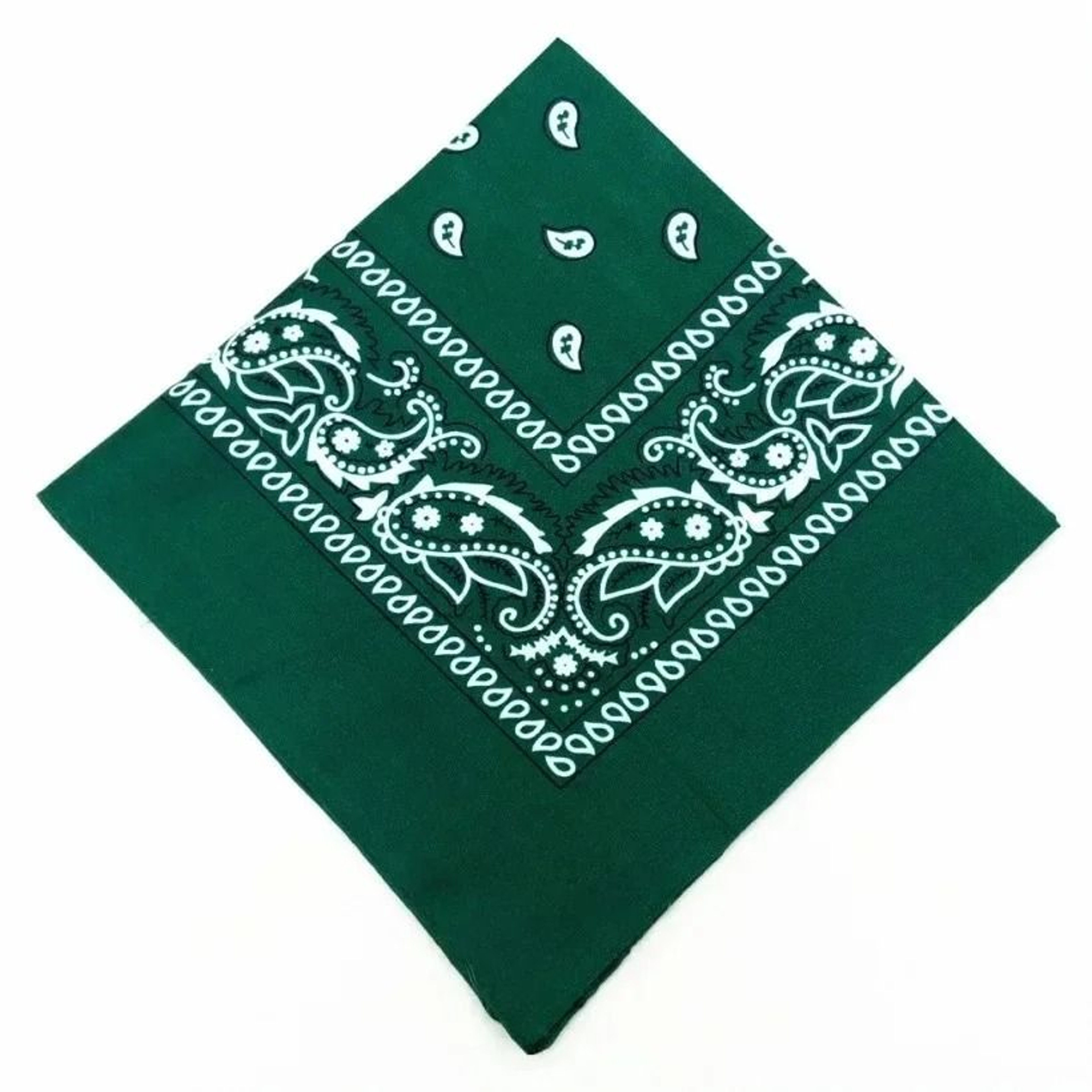 Classic Cotton Paisley Bandana Square Scarf 11
