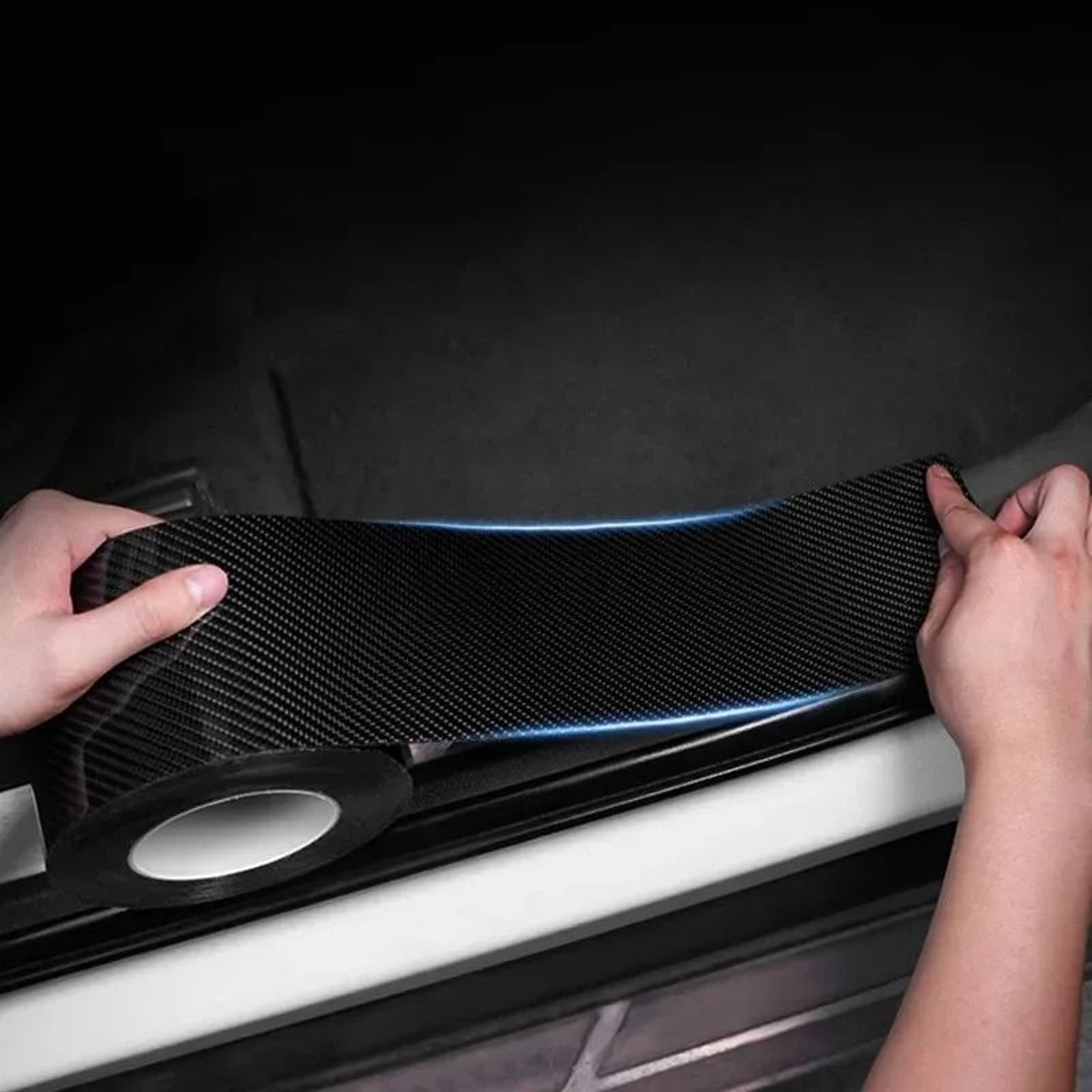 Carbon Fiber Car Door Edge Protection Tape 12