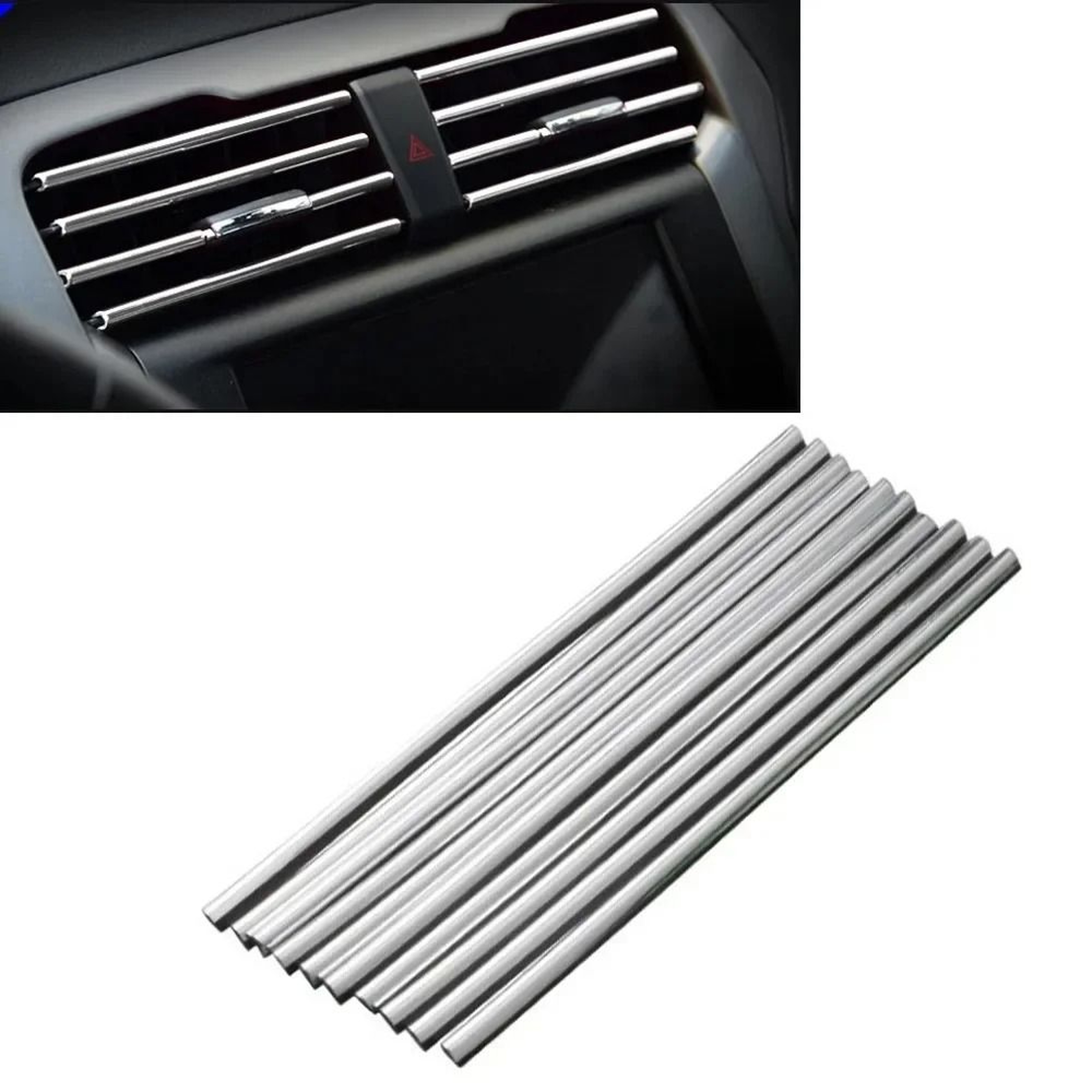 Universal U Shaped Car Air Vent Decorative Trim Strips For Stylish Interiors 3