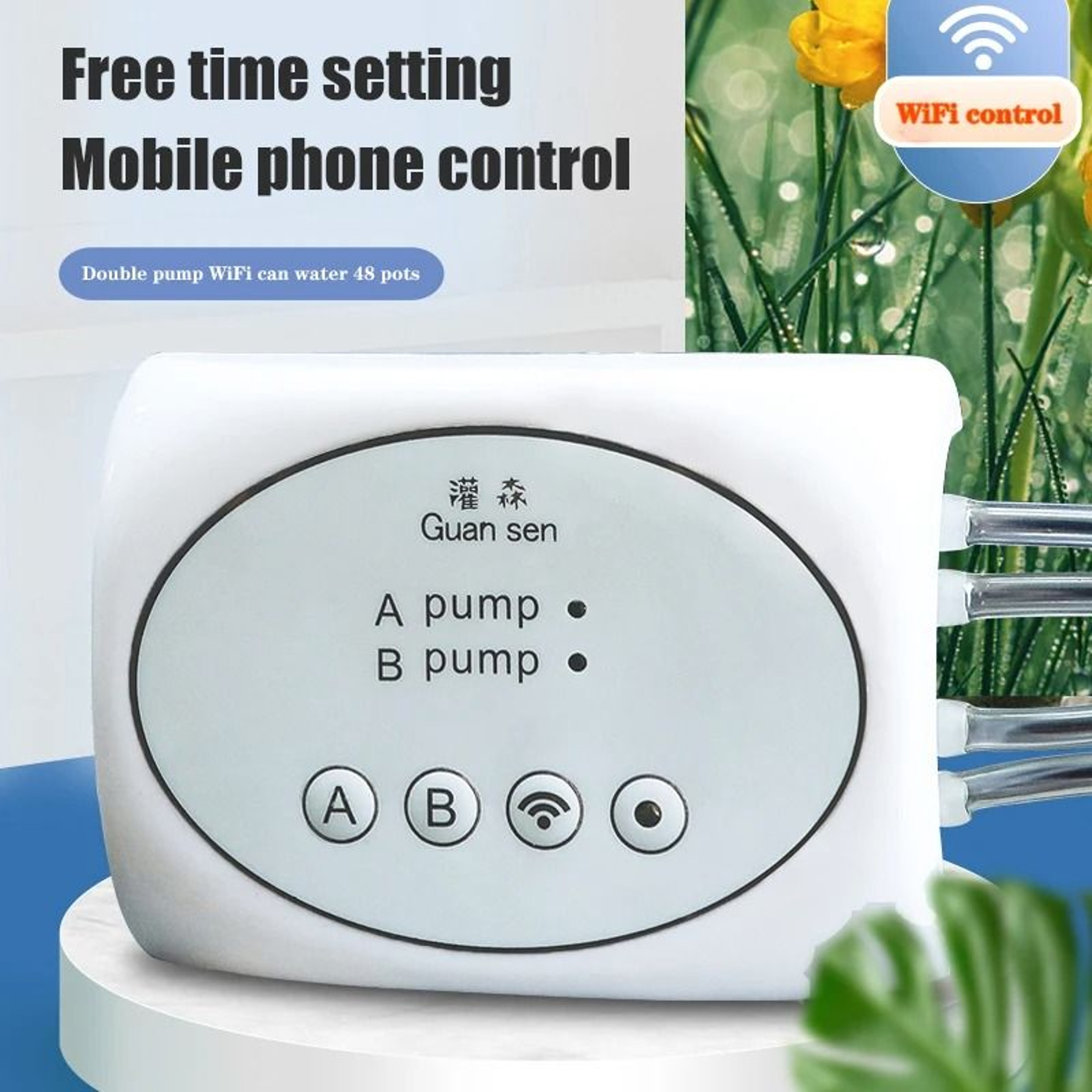 Smart WiFi Garden Irrigation Controller For Automatic App Controlled Plant Watering Systems 8