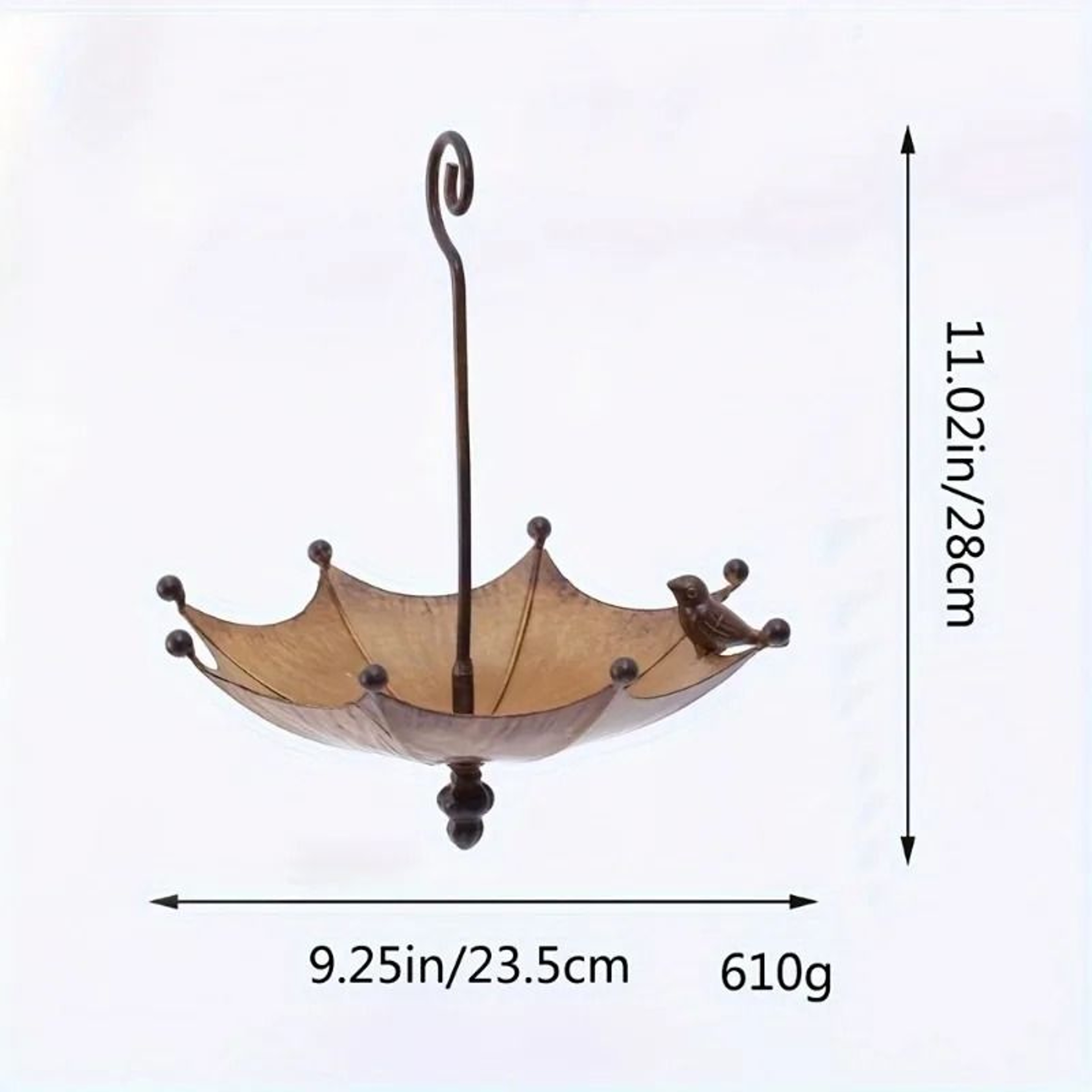 Umbrella Hanging Bird Feeder And Bird Bath 1