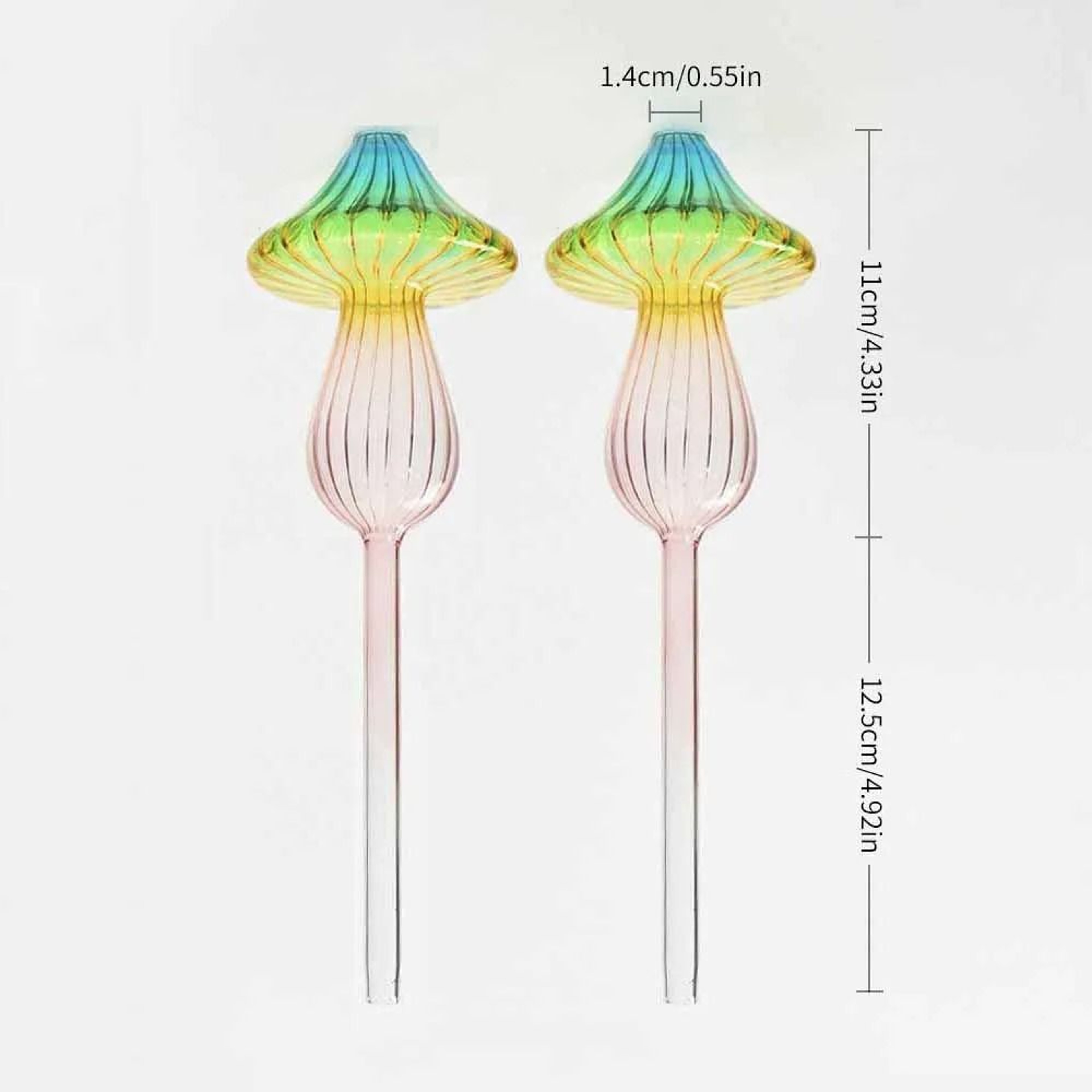Decorative Glass Self Watering Bulbs For Indoor Outdoor Potted Flower Plants Care 2
