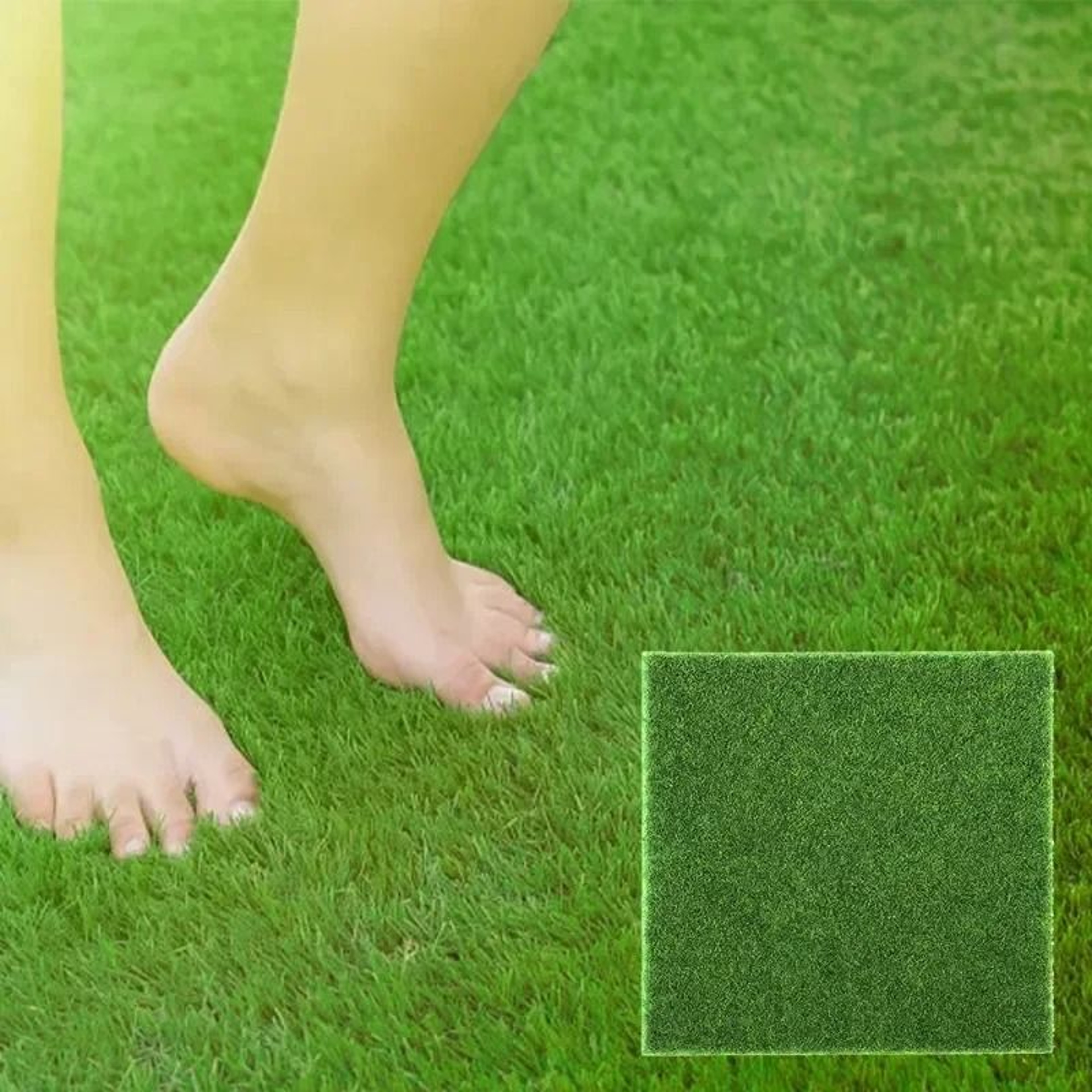 Artificial Green Grass Mat For Garden Aquarium Wedding And Home Decor Displays 7
