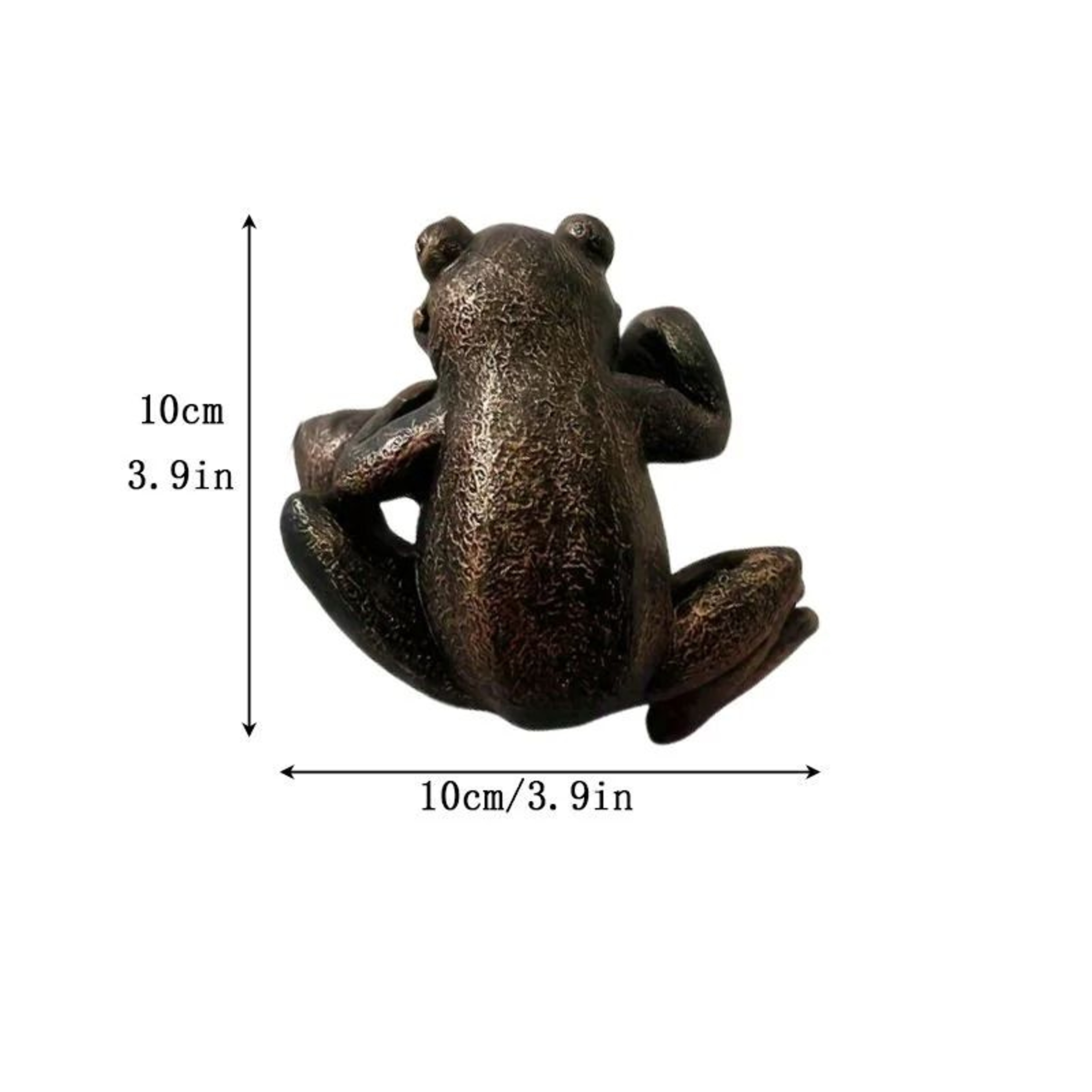 Cute Frog Flowerpot Hanger Resin Statue For Garden Bonsai And Planter Decor 2