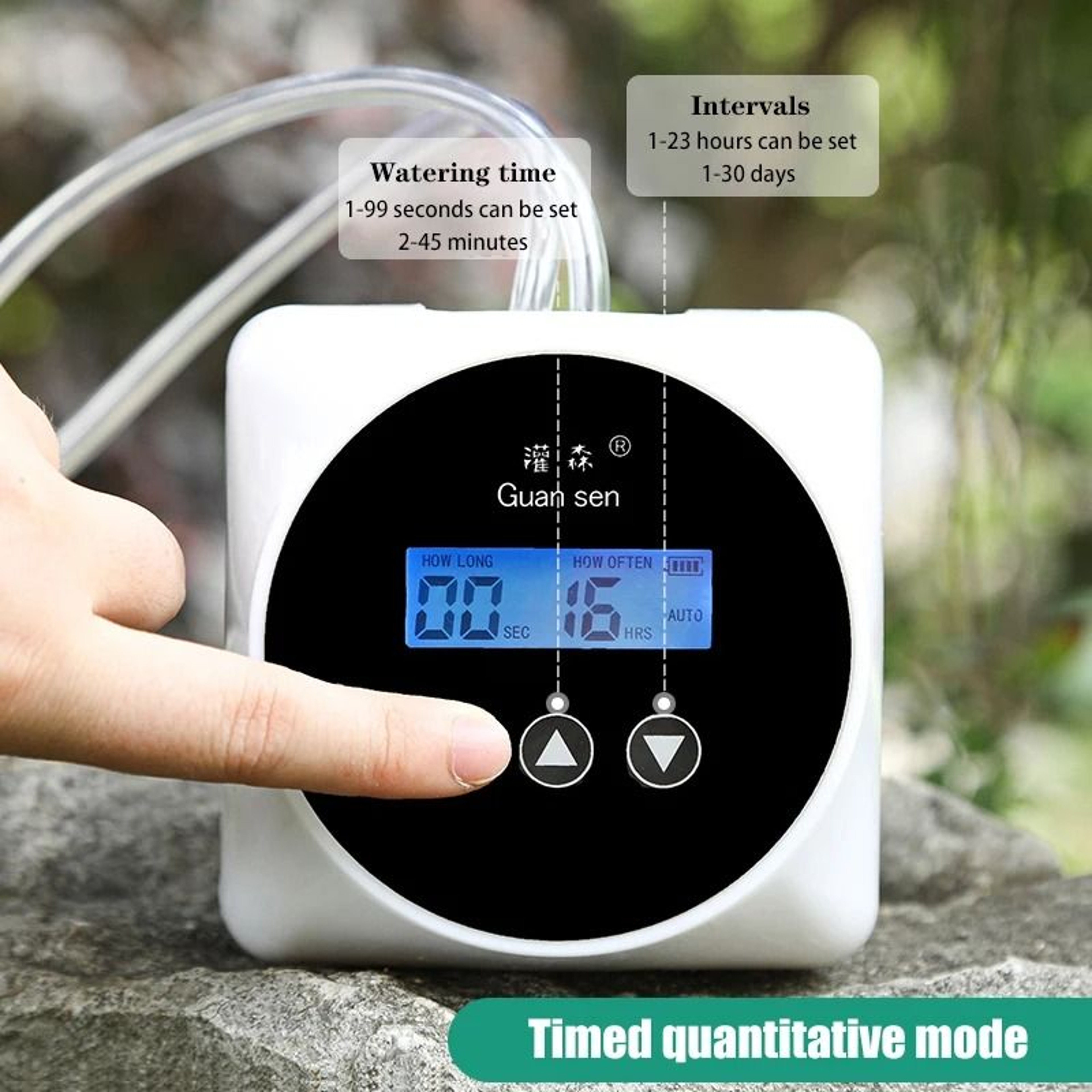 Automatic Drip Irrigation System With Timer Pump For Indoor Plants And Greenhouses 7