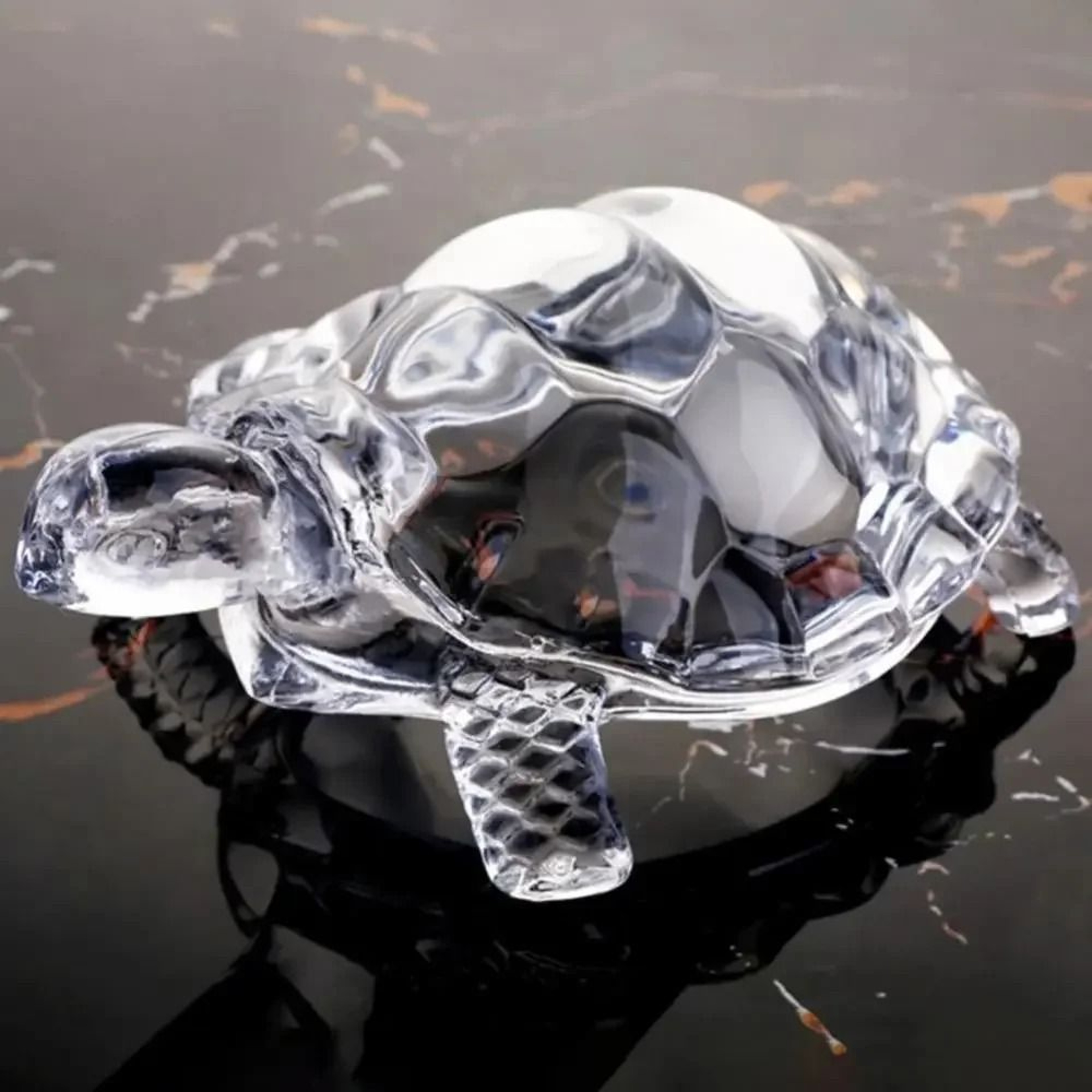 Crystal Turtle Figurine For Aquarium Home Office Desk And Feng Shui Decor 3