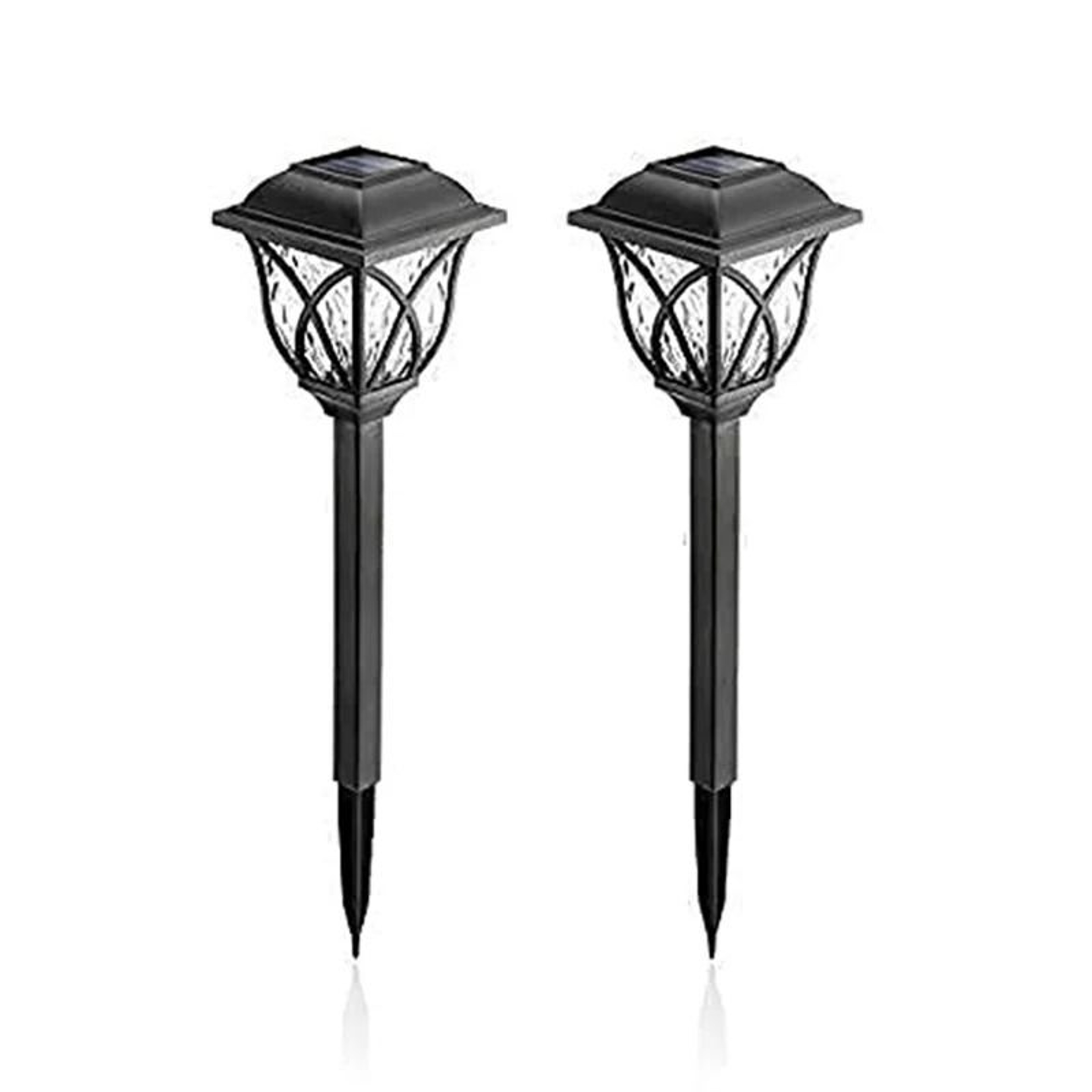Retro Solar Pathway Lights With Warm Glow For Garden Walkway And Patio 1