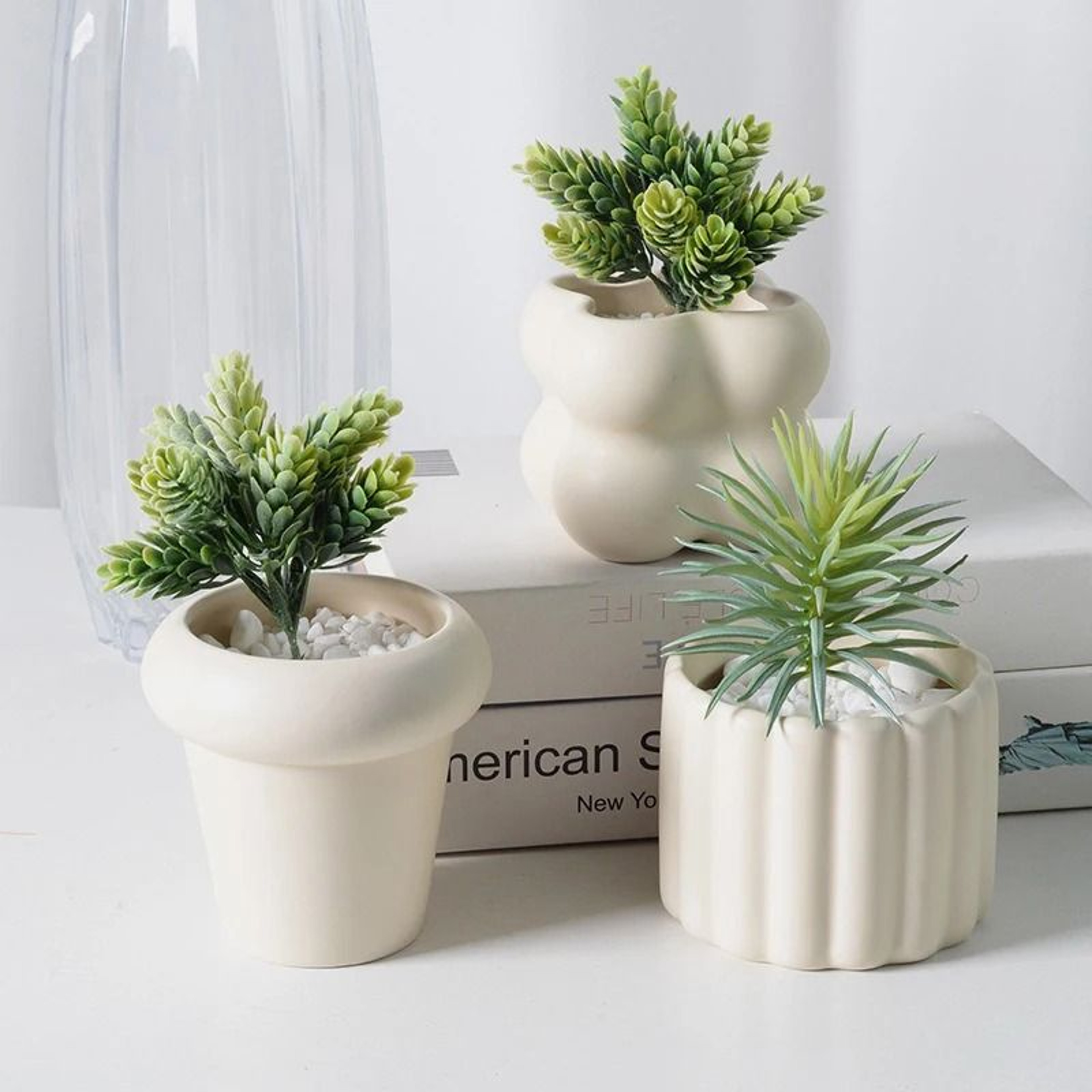 Elegant Ceramic Succulent And Bonsai Planter 4