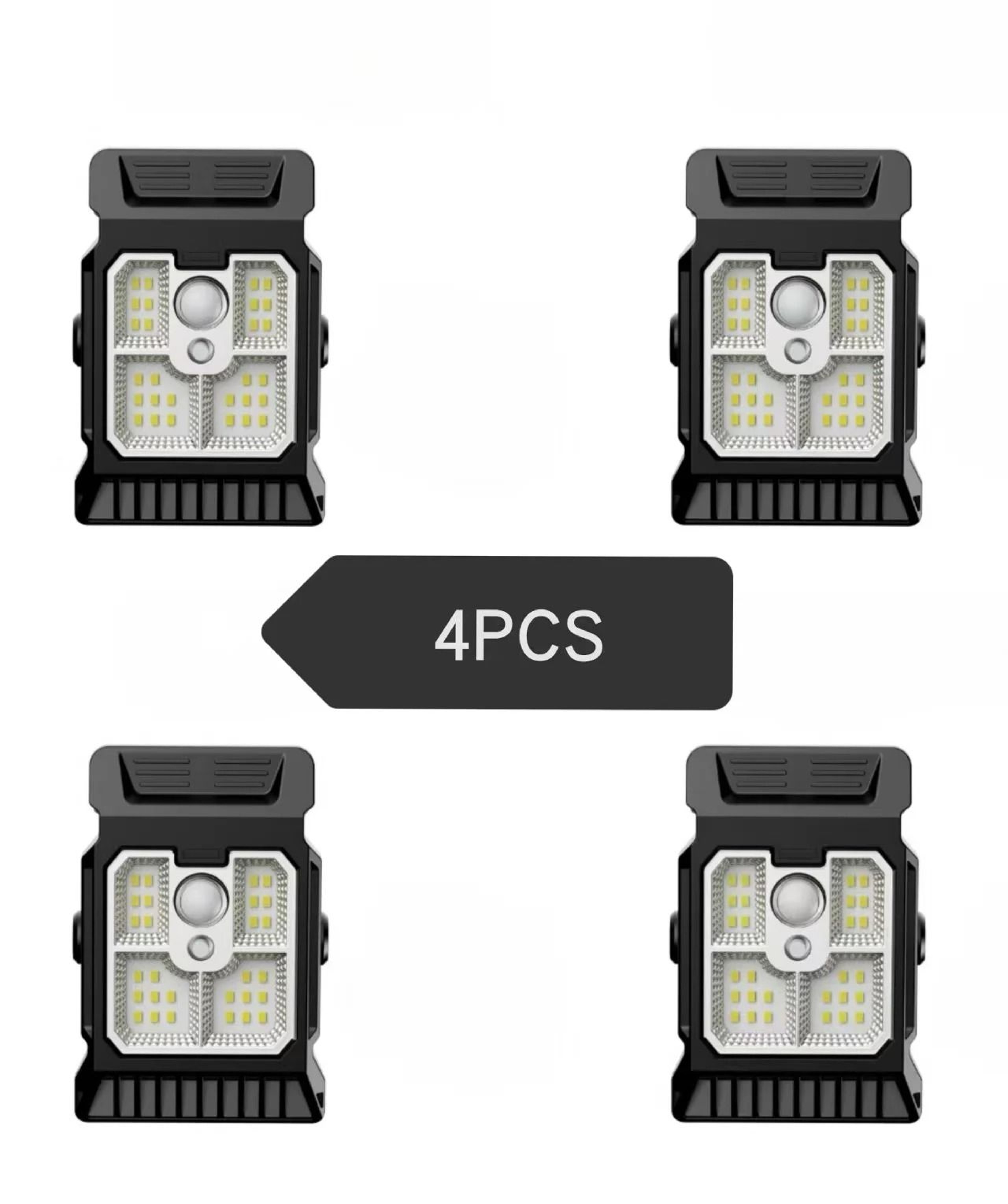 Solar Clamp Motion Sensor Outdoor Light 3