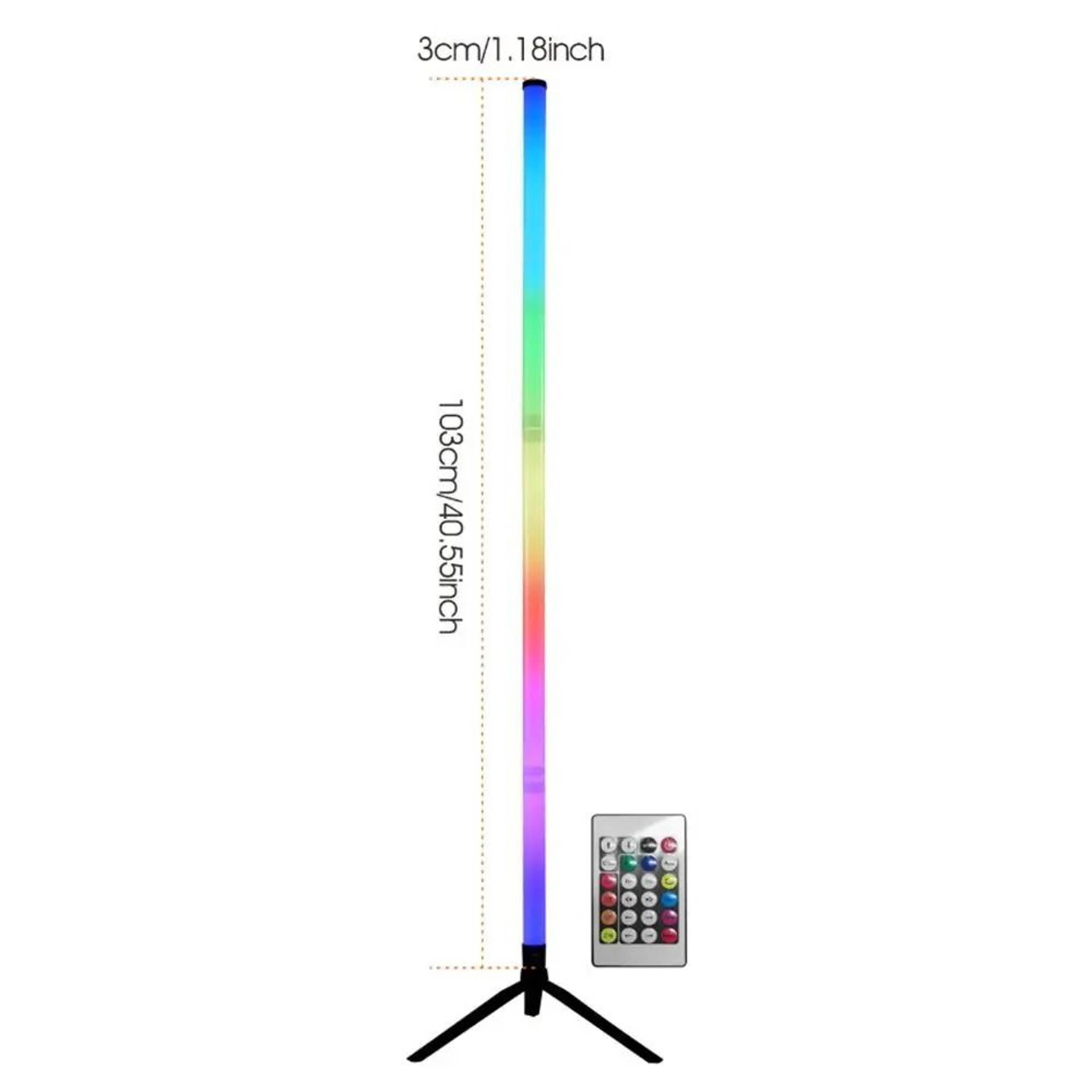 LumiFlow Bluetooth RGB Floor Lamp 3
