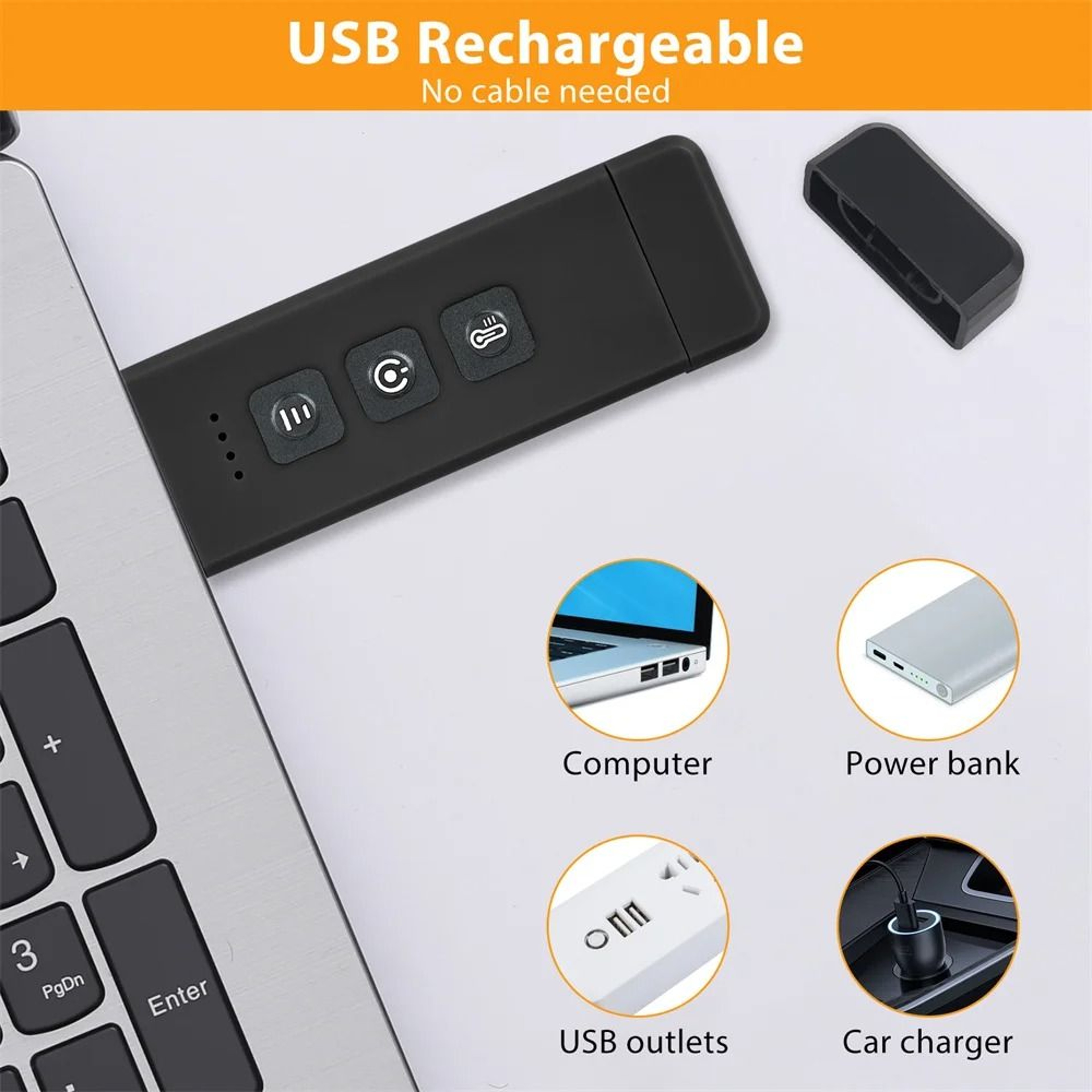 LumiRead Rechargeable Clip On Bookmark Light With Timer For Bedtime Reading 6
