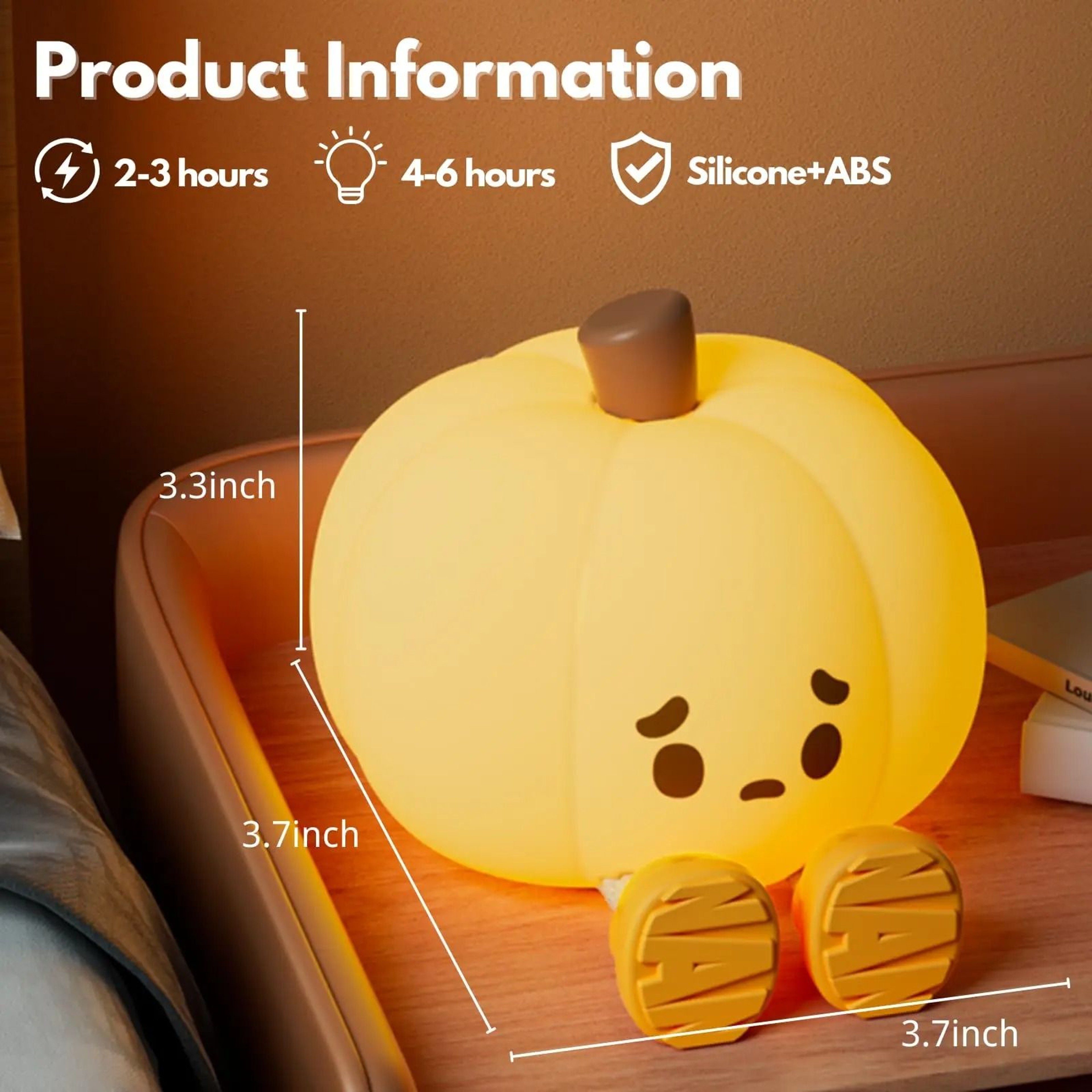 Rechargeable Sunset Projection Lamp For Cozy Bedroom Mood And Decor Lighting 4