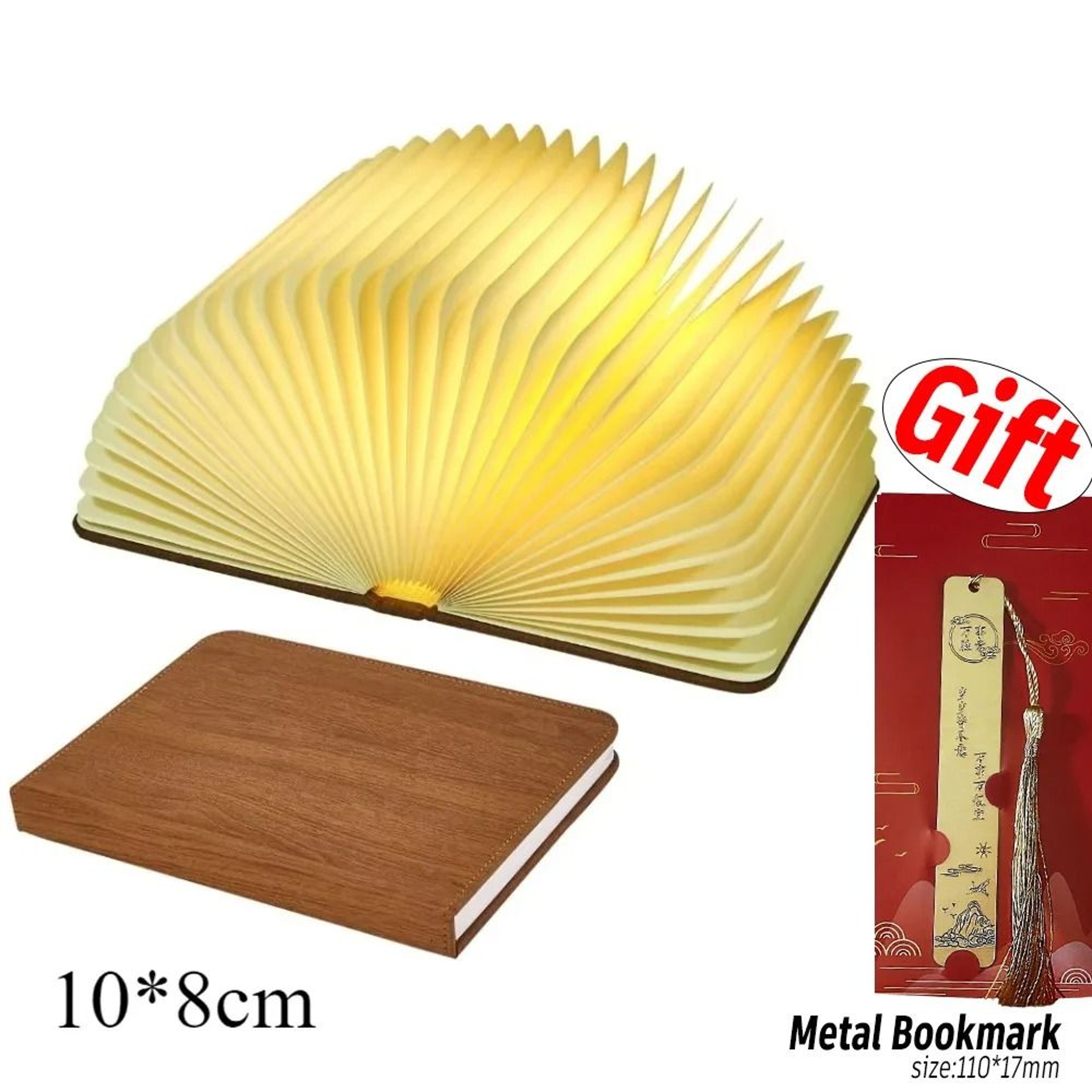 Rechargeable Foldable Book Lamp With Magnetic Design And Three Light Colors 5