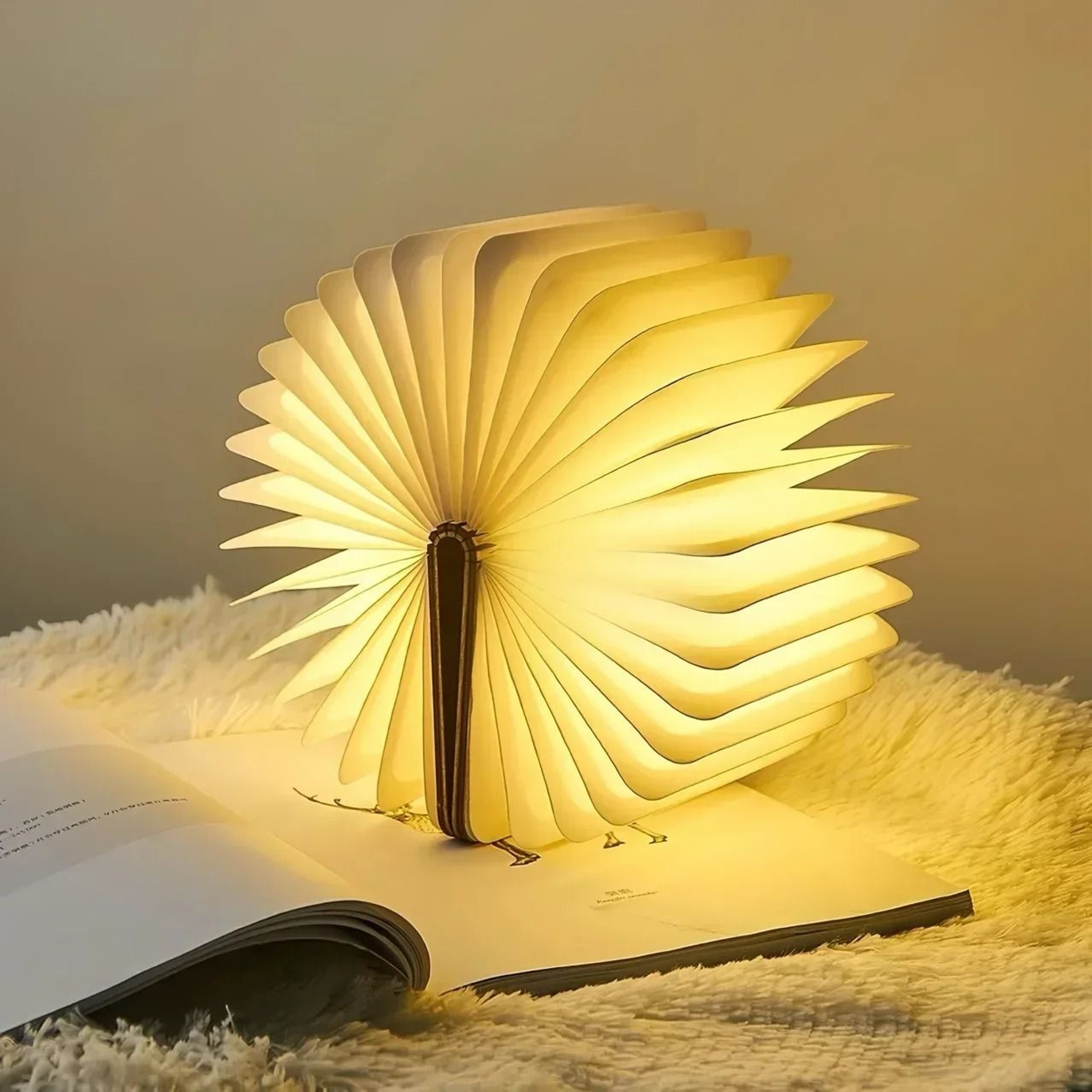 Rechargeable Foldable Book Lamp With Magnetic Design And Three Light Colors 6