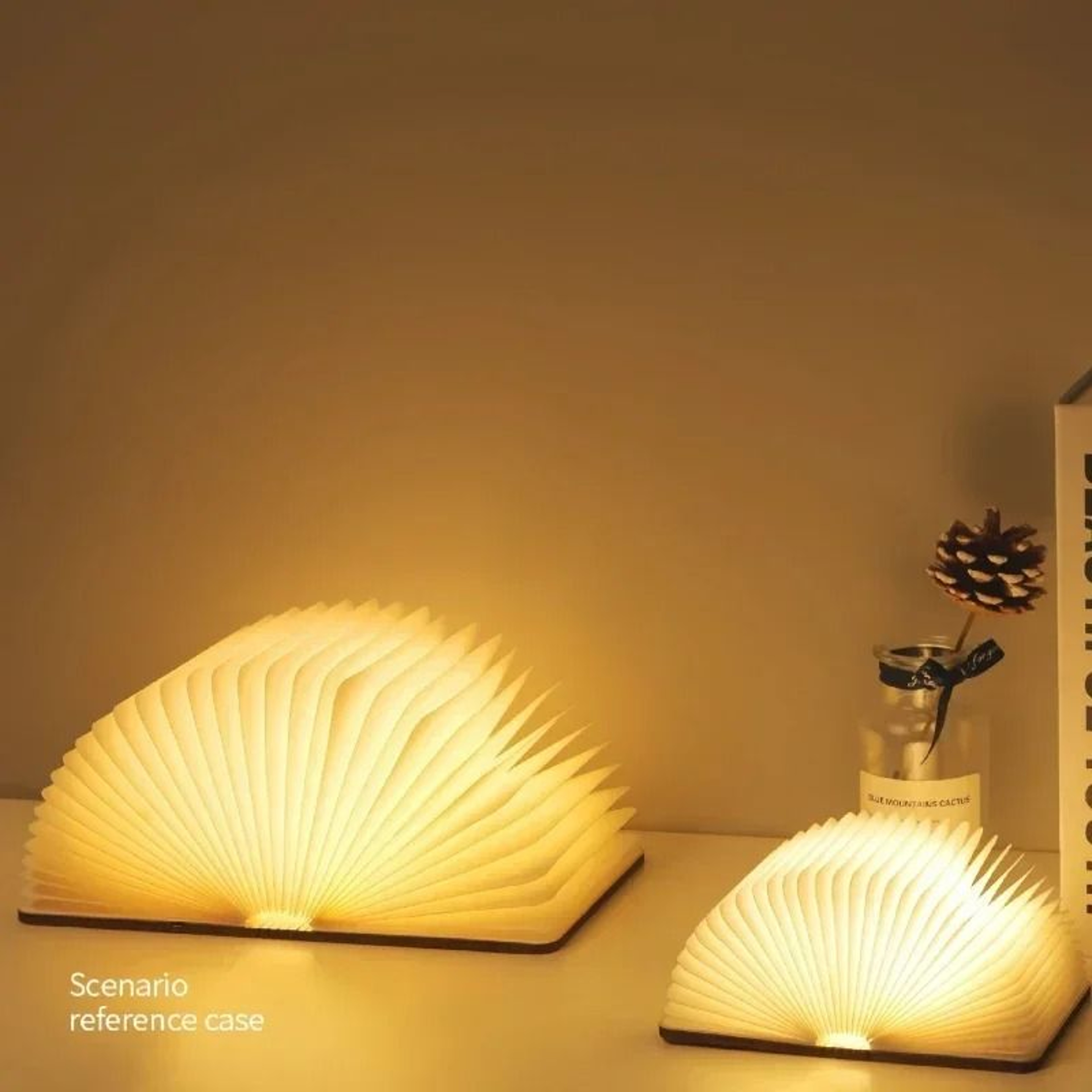 Rechargeable Foldable Book Lamp With Magnetic Design And Three Light Colors 7