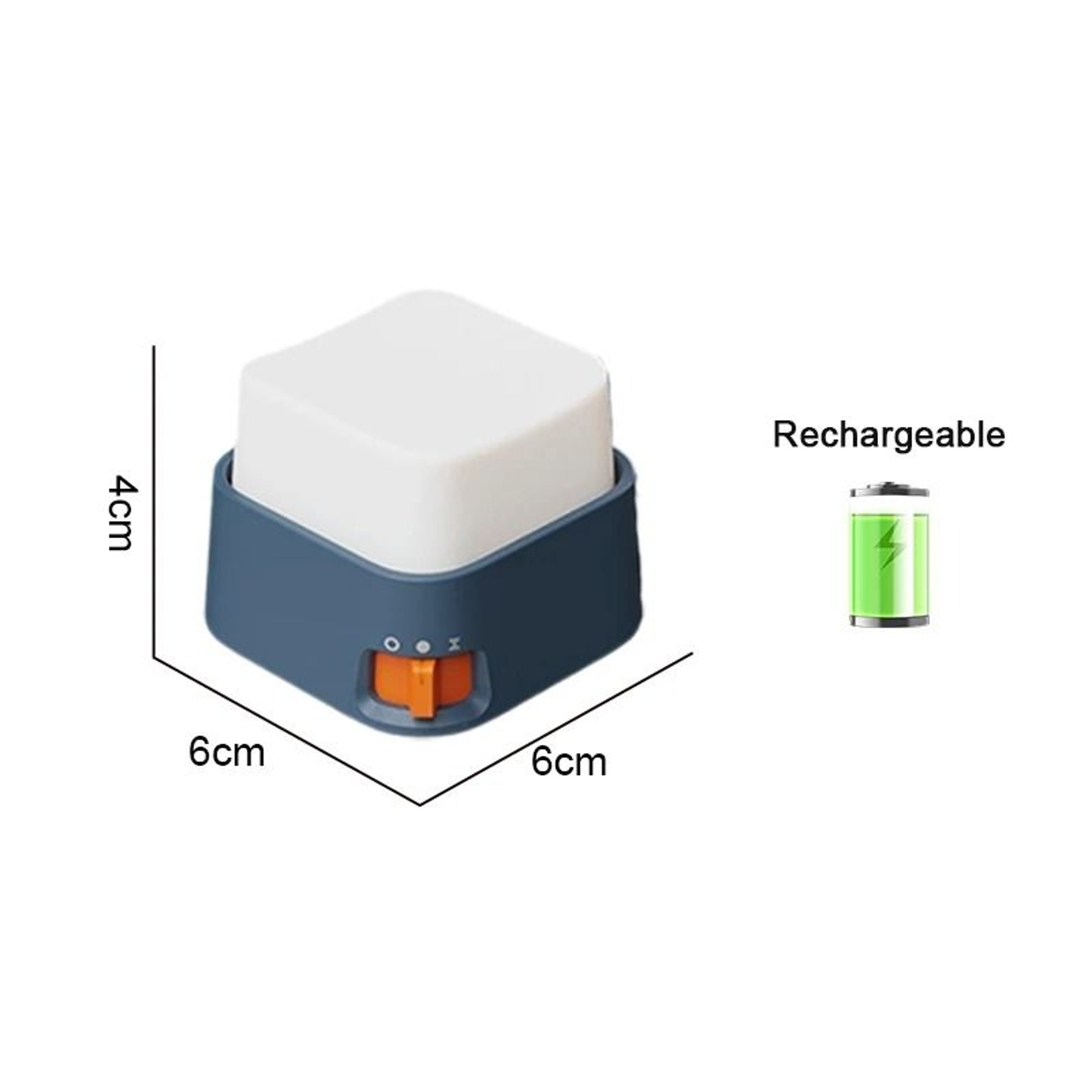 Rechargeable Mini Keyboard Night Light For Cozy Bedside And Desk Decor 1