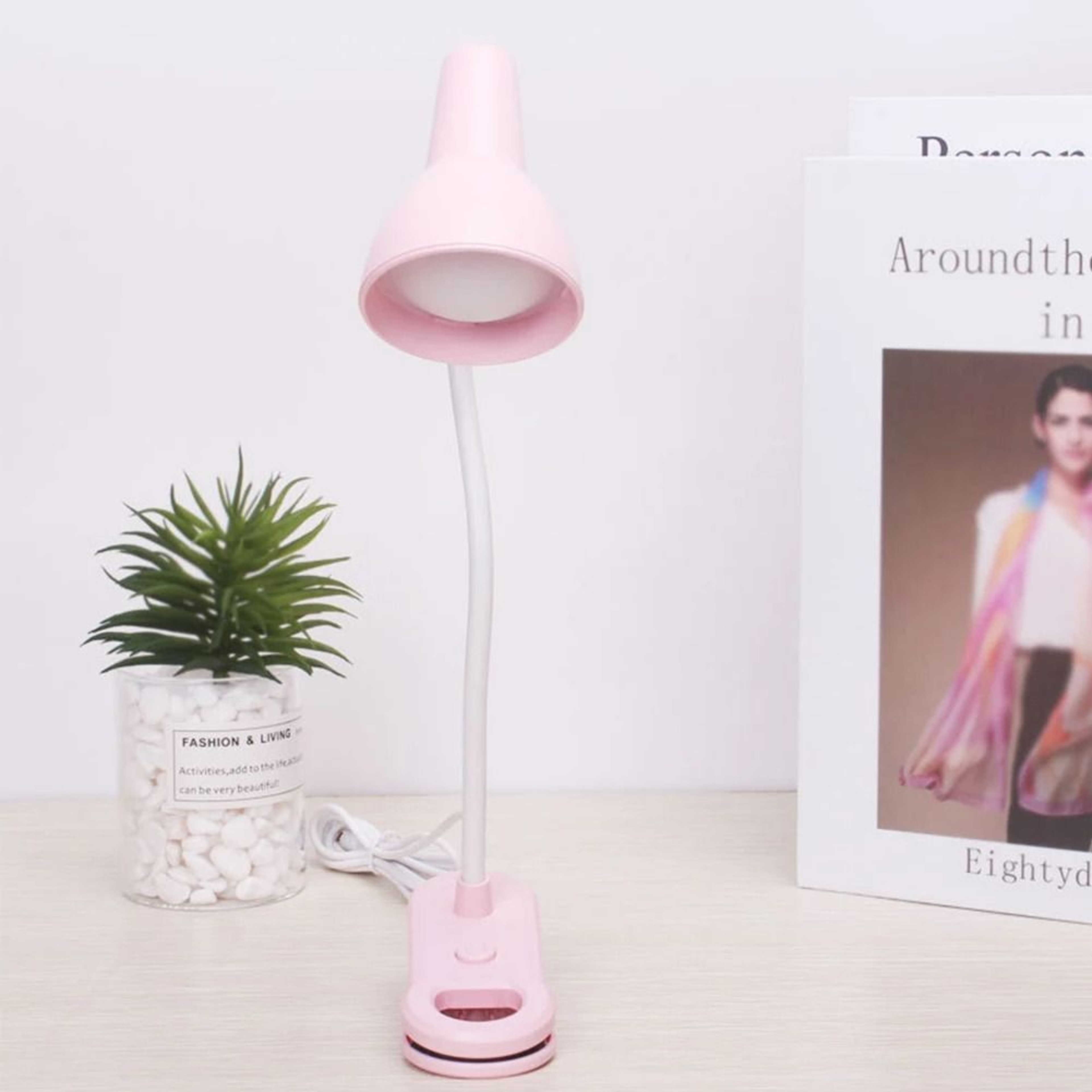 Rechargeable Folding Touch Desk Lamp For Comfortable Reading Work And Travel 6