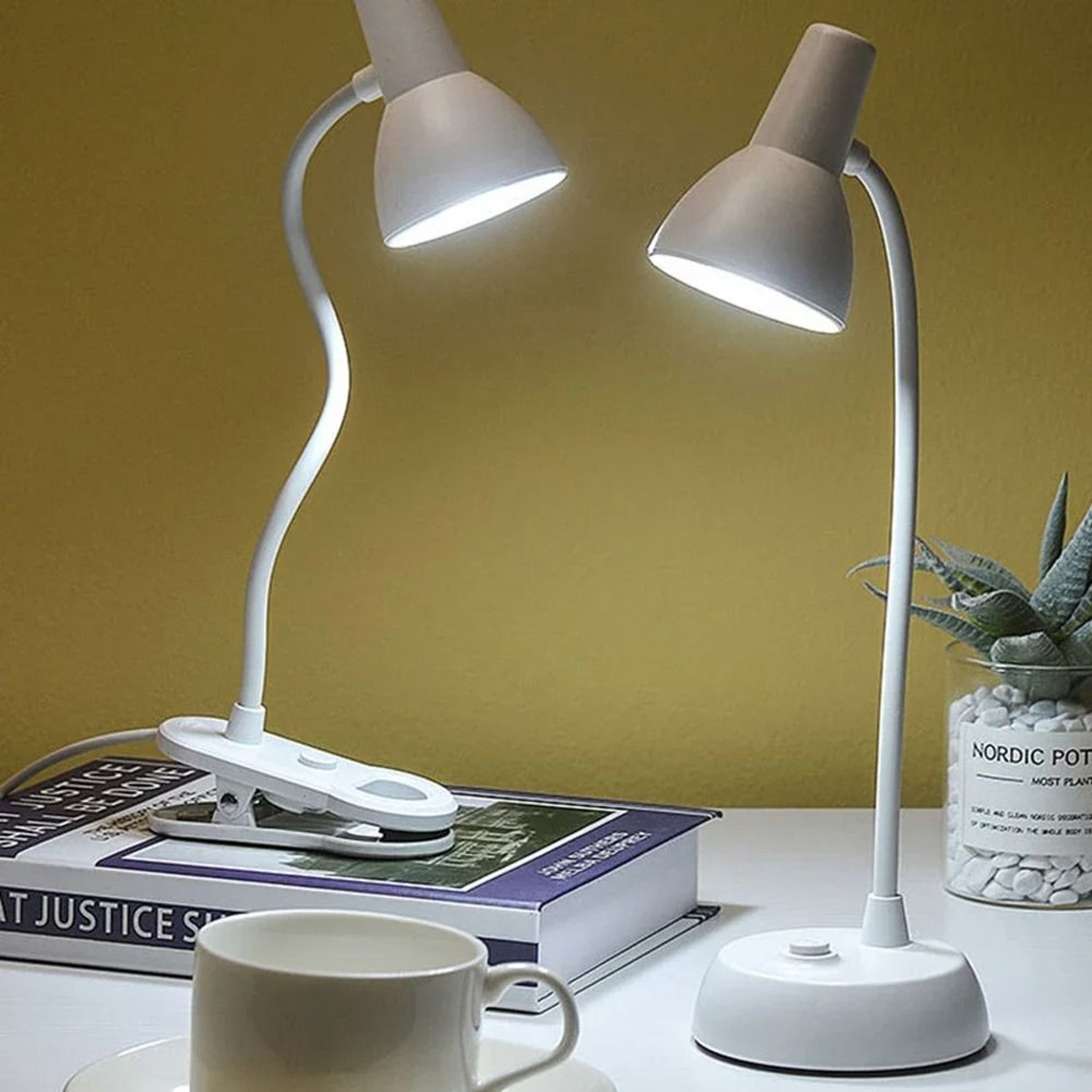 Rechargeable Folding Touch Desk Lamp For Comfortable Reading Work And Travel 13