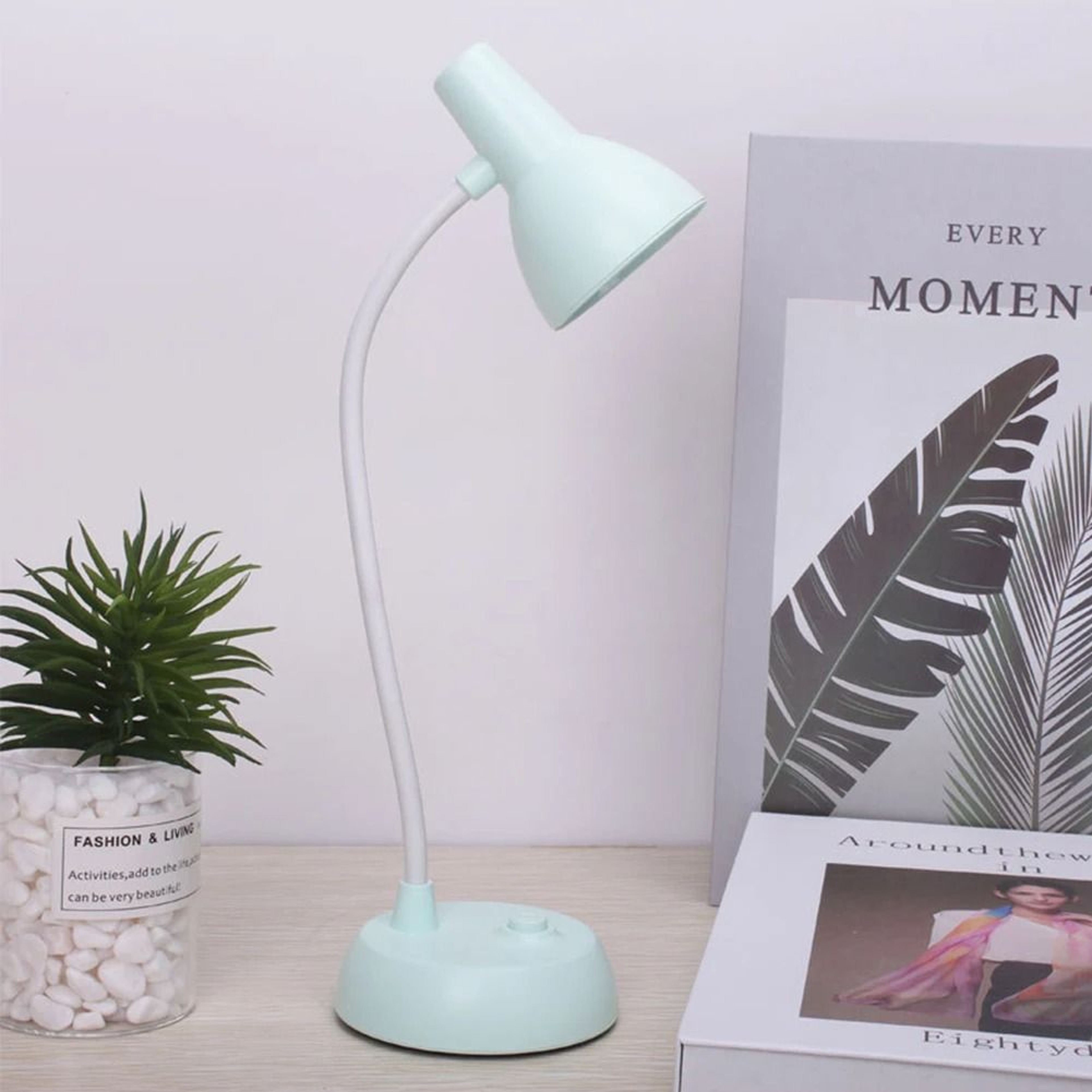 Rechargeable Folding Touch Desk Lamp For Comfortable Reading Work And Travel 3