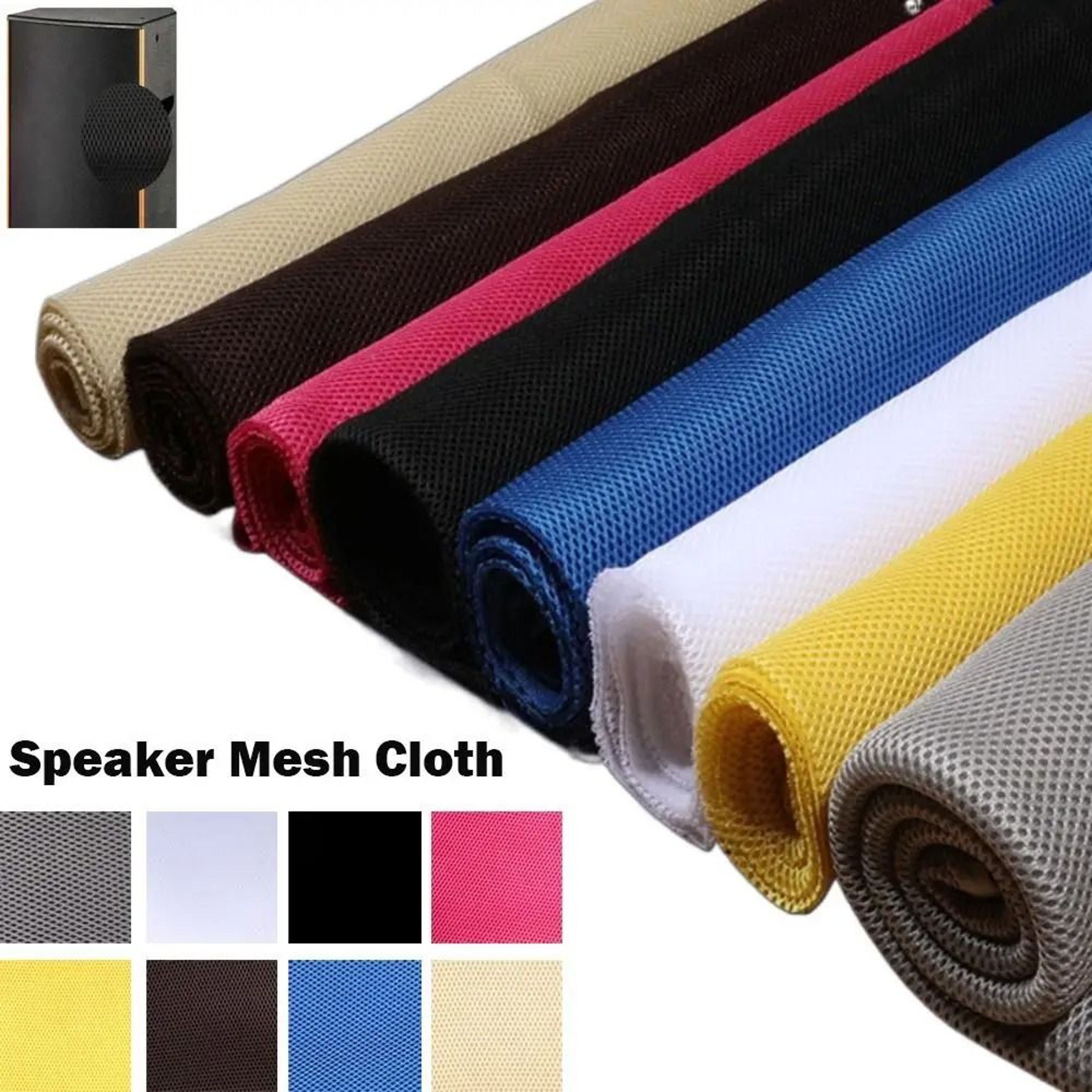 Breathable Speaker Grill Cloth For Dust Protection And Audio Restoration 11