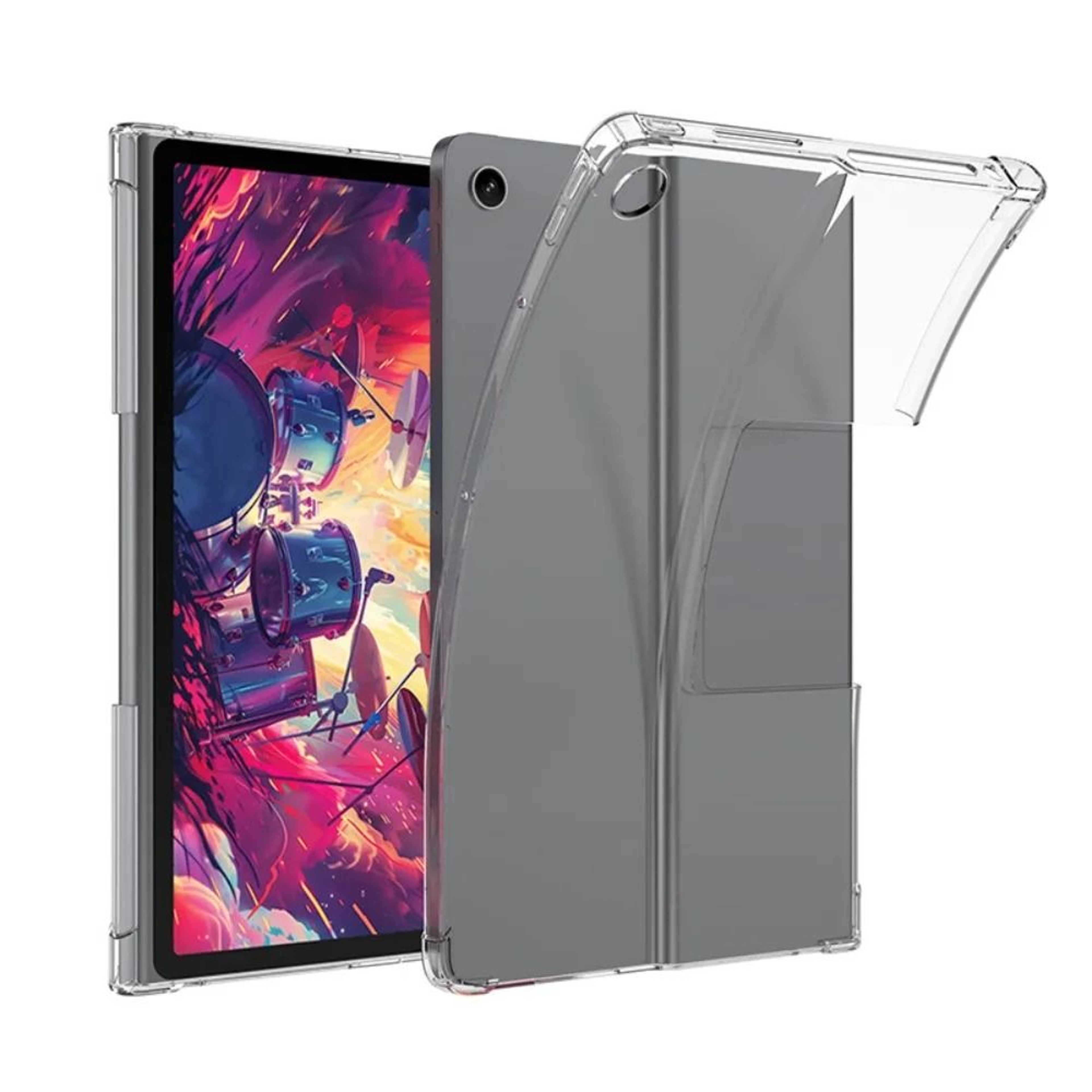 Lenovo Tab Plus Case Clear Ultra Slim TPU Protective Cover 1