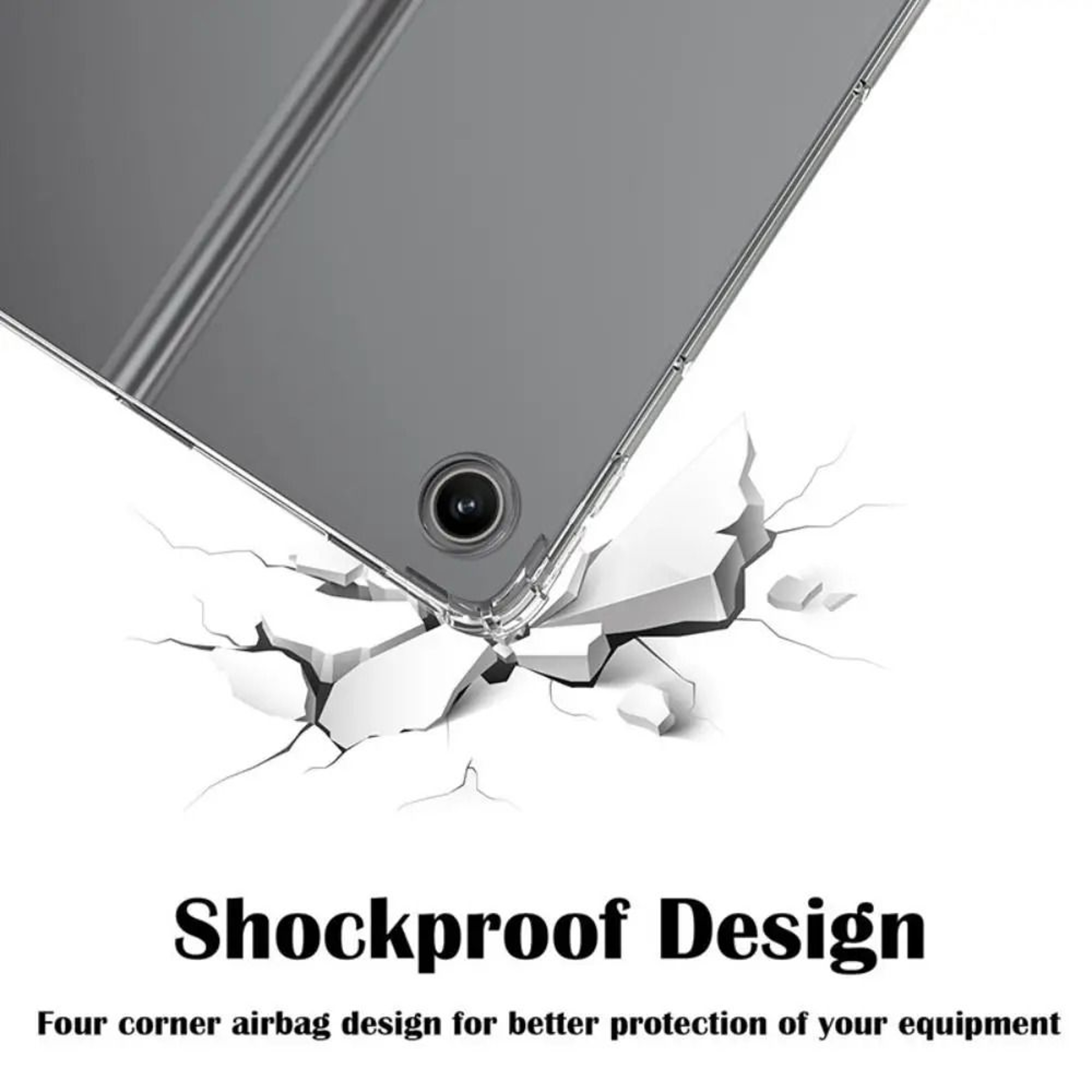 Lenovo Tab Plus Case Clear Ultra Slim TPU Protective Cover 4