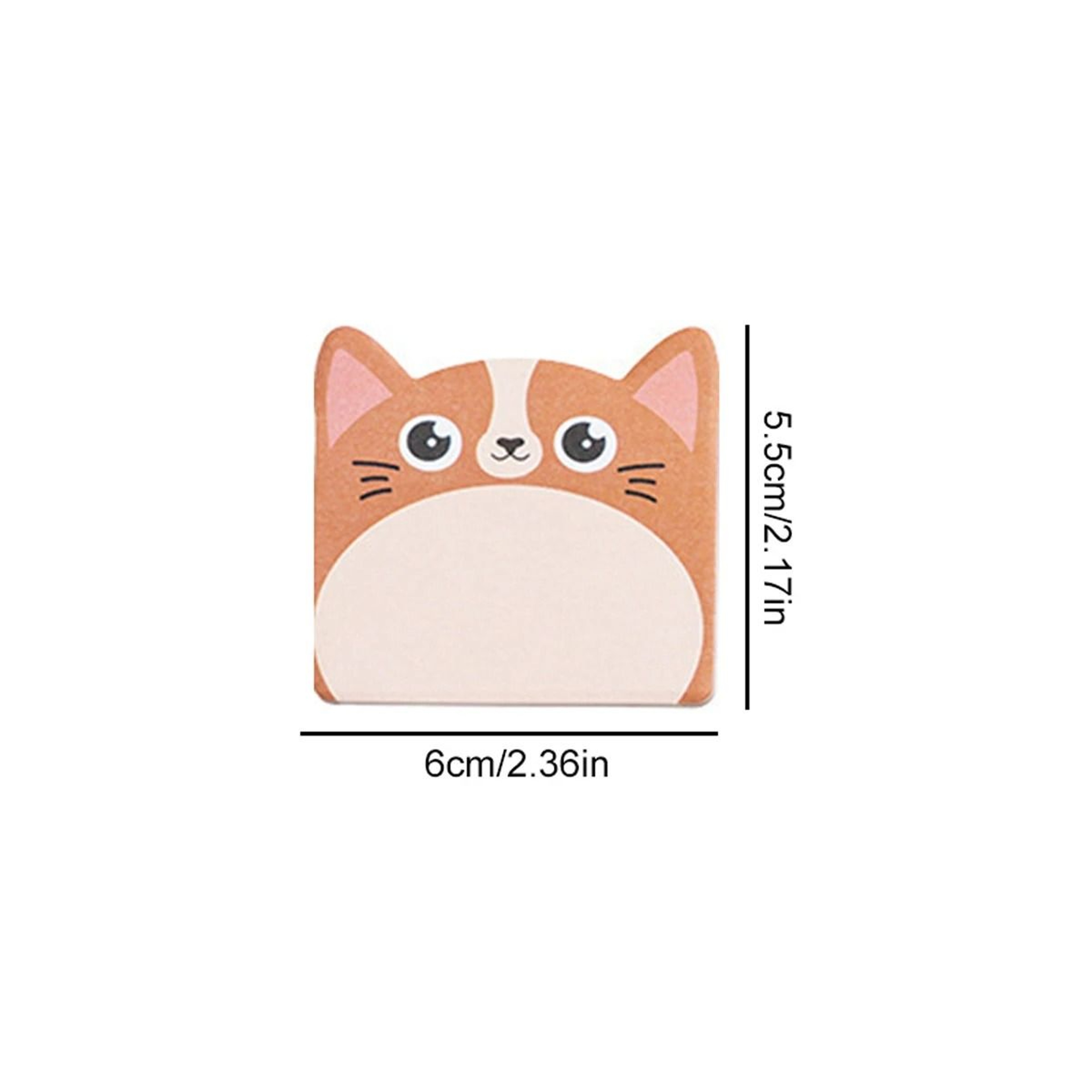 240 Piece Cute Animal Sticky Notes Set For School And Office 5