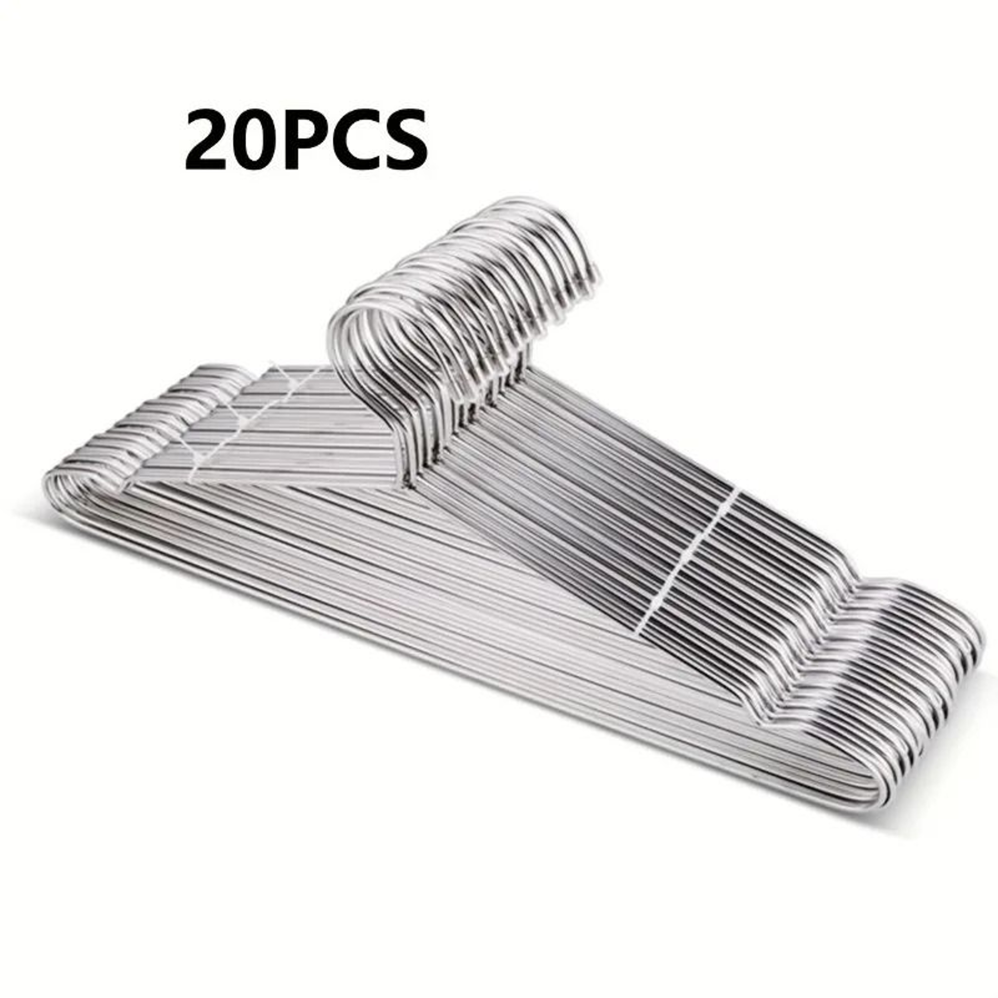 Ultra Thin Stainless Steel Clothes Hangers For Space Saving Wardrobes 1