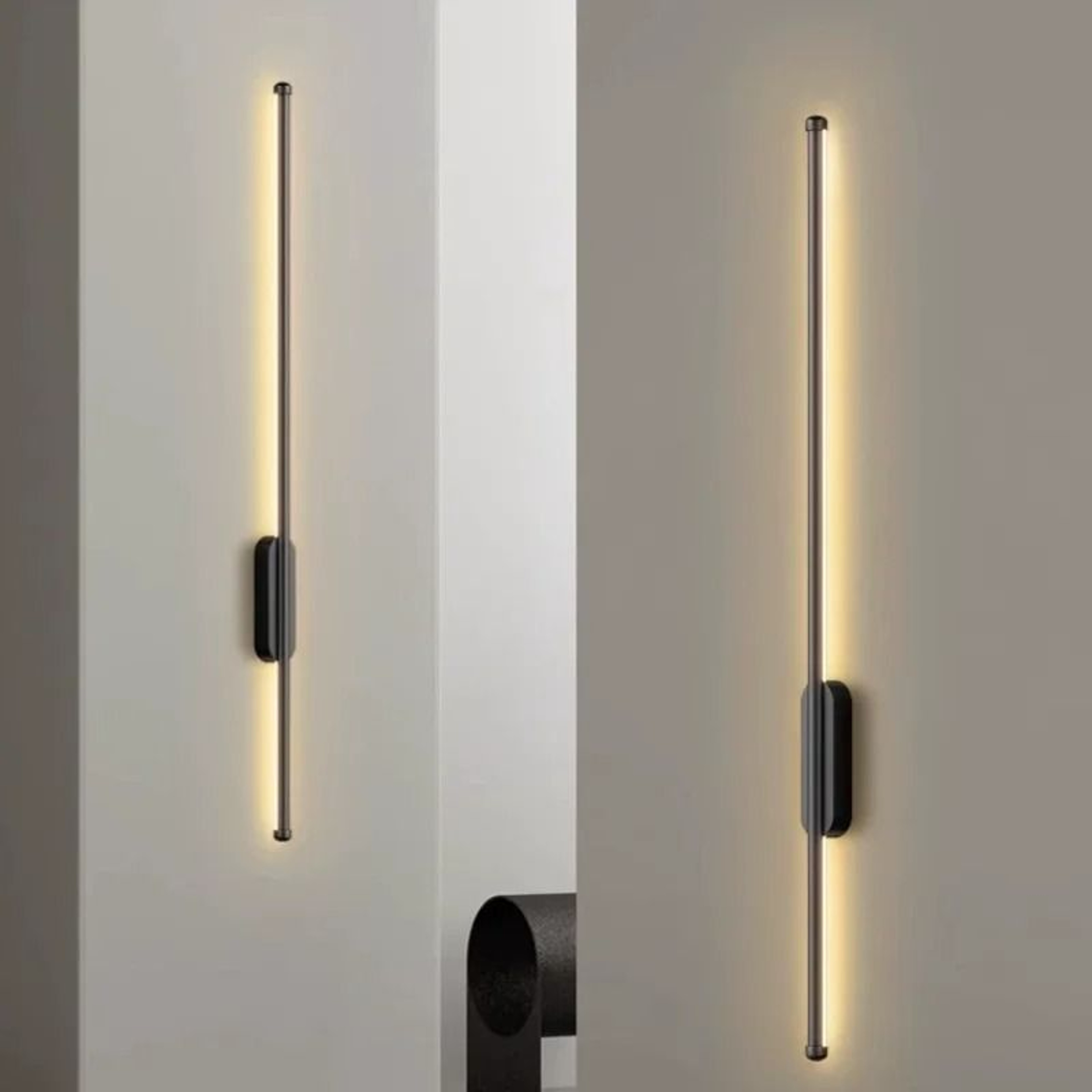 USB Rechargeable LED Wall Lamp With Remote Control And Tricolor Dimming 5