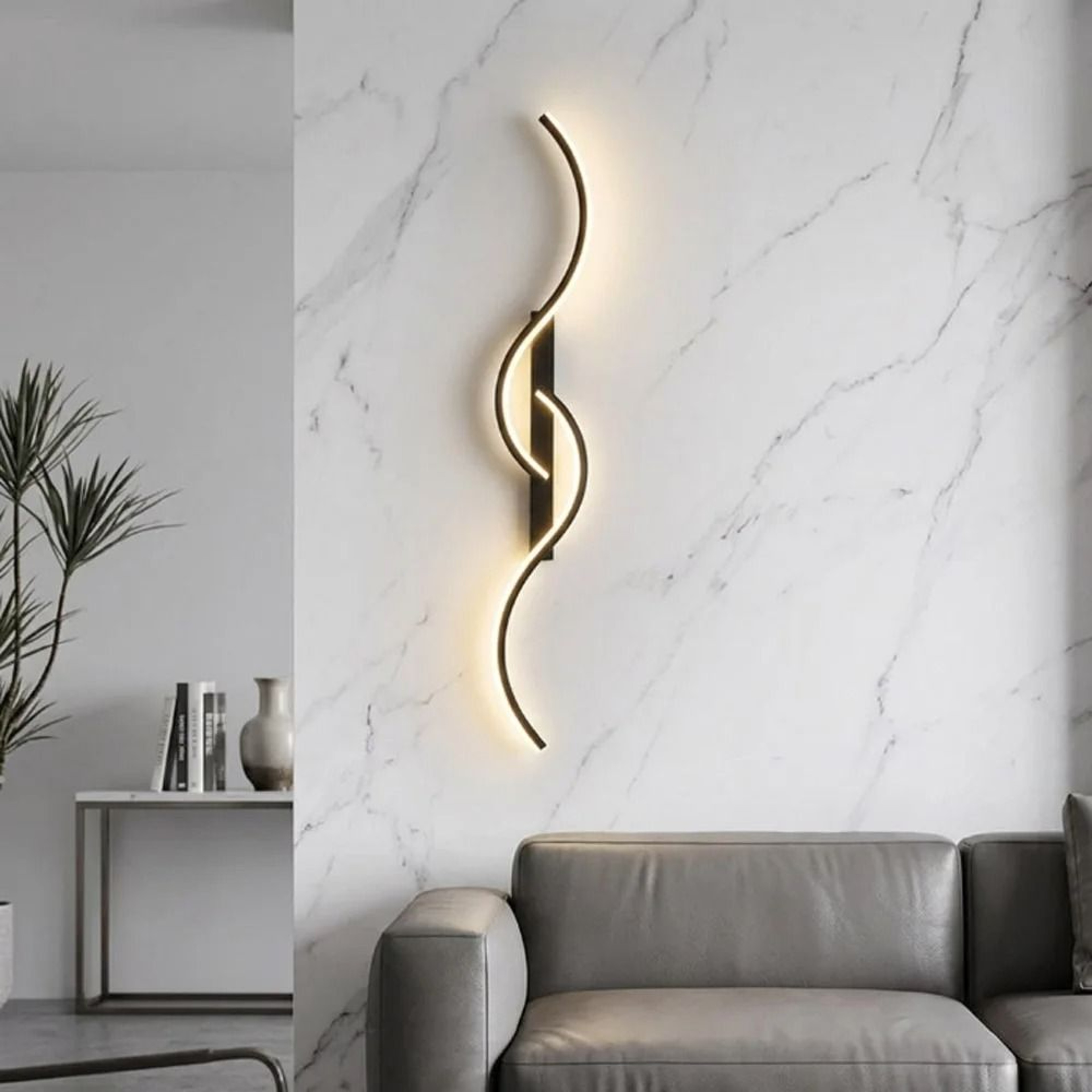 Rechargeable 60CM 80CM LED Wall Sconce With Remote Control 3