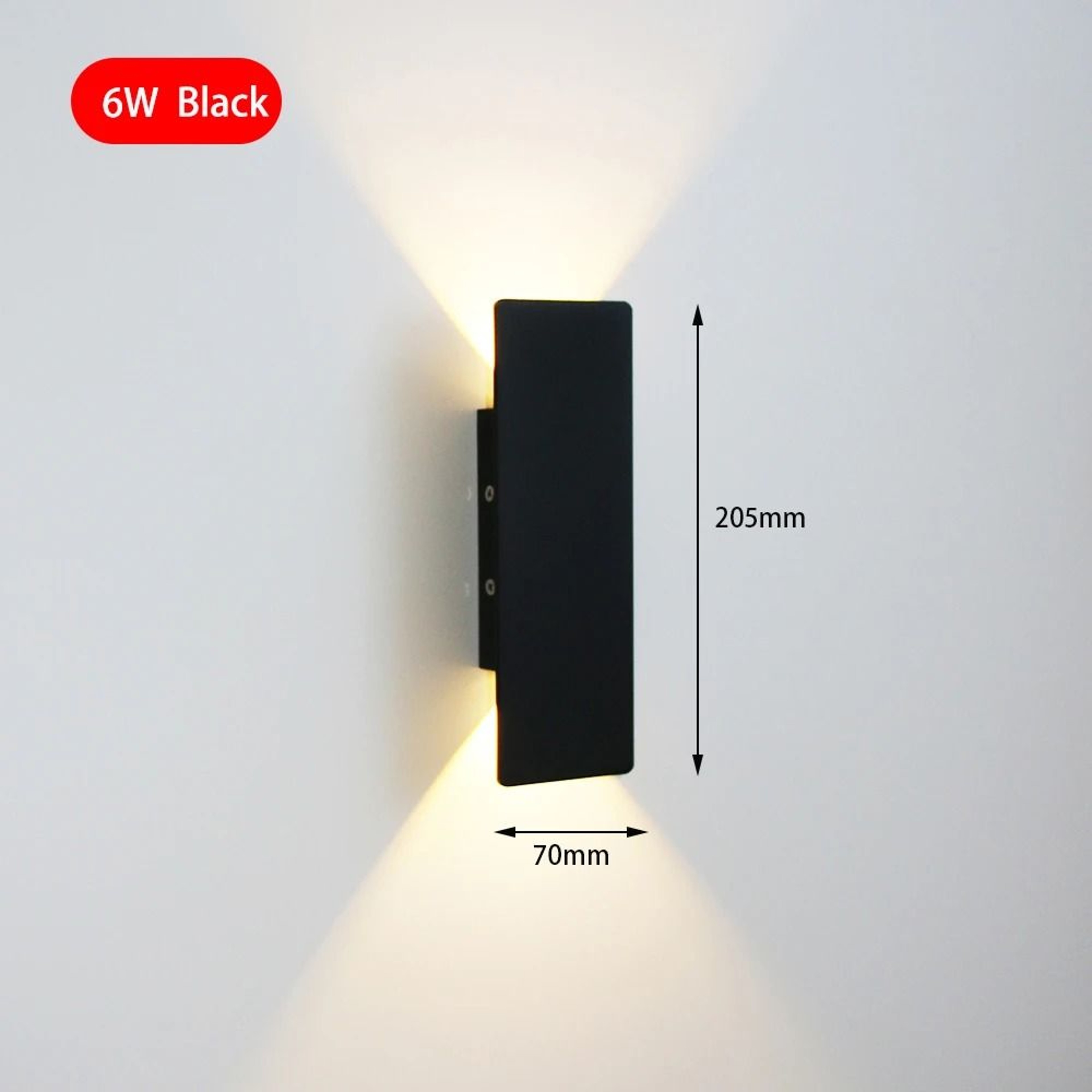 Modern Aluminum LED Accent Wall Lamp 2