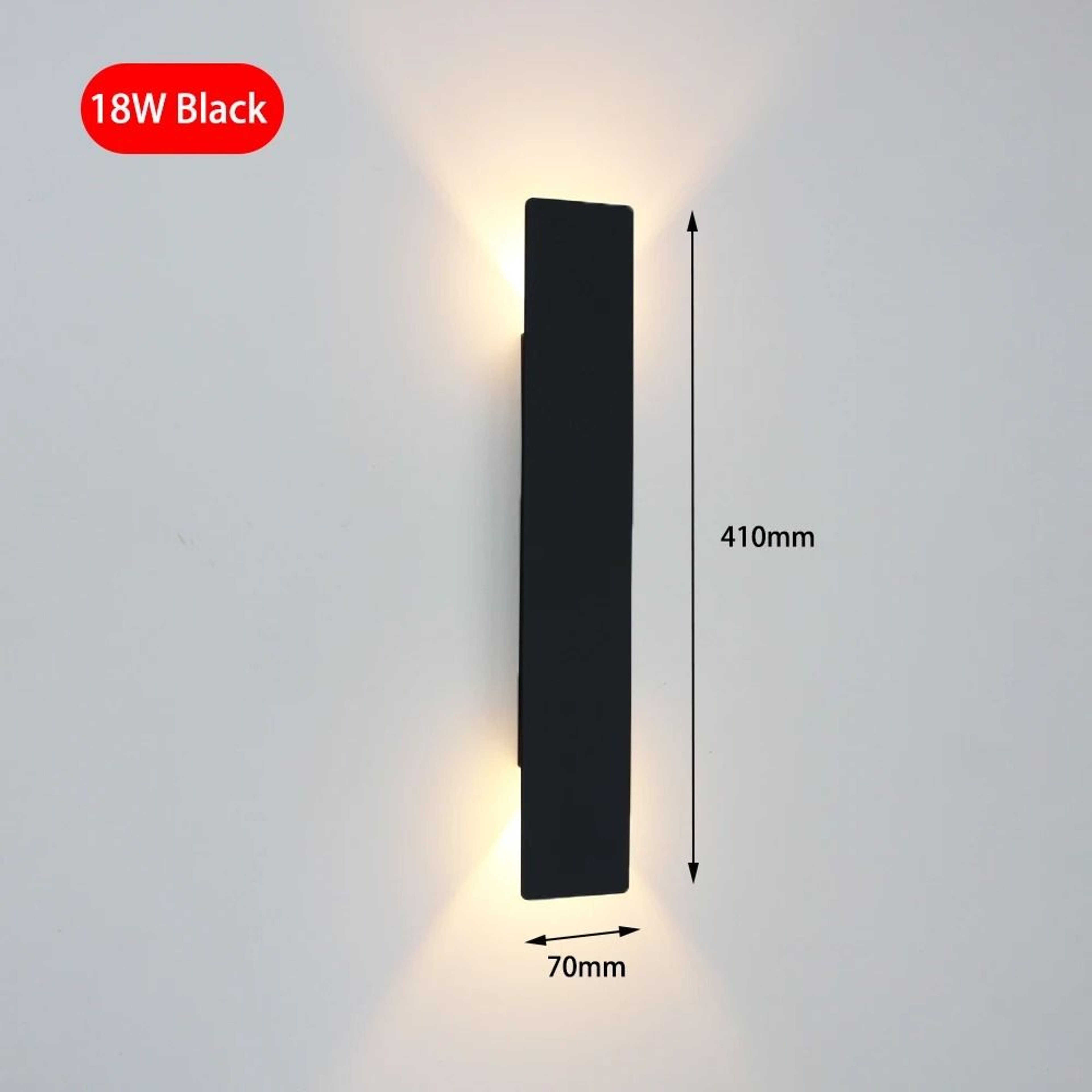 Modern Aluminum LED Accent Wall Lamp 5