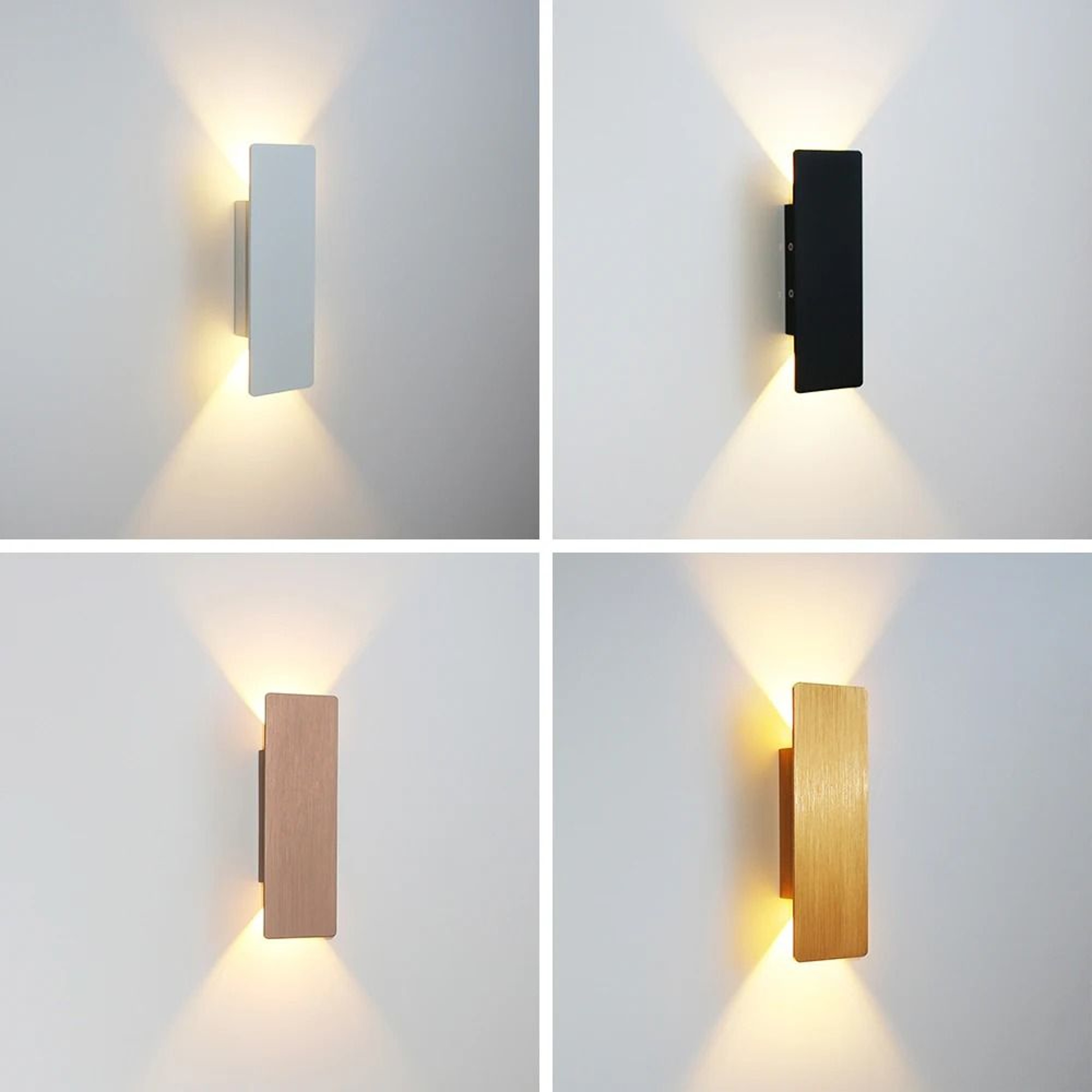 Modern Aluminum LED Accent Wall Lamp 12