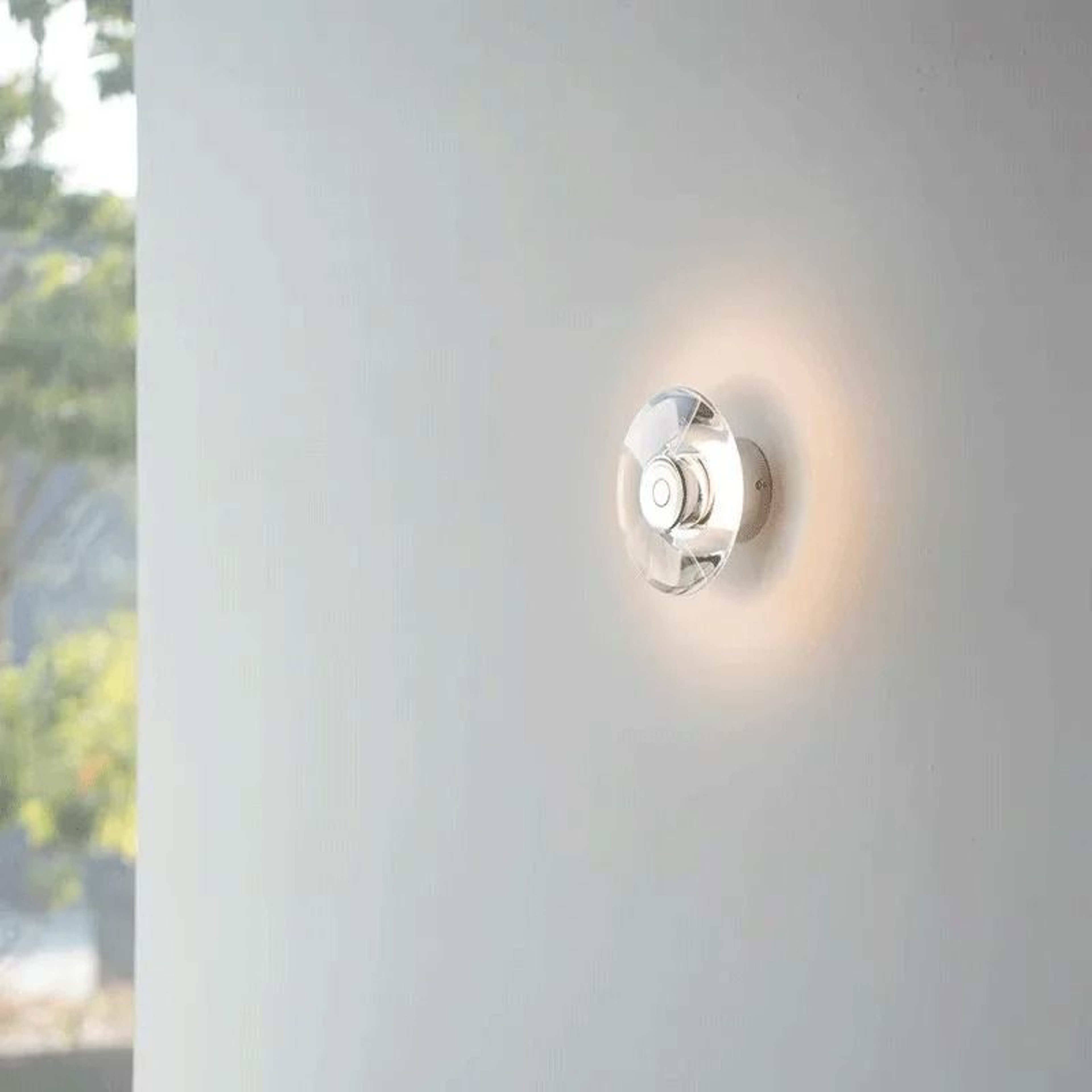Modern Round Crystal LED Wall Sconce 7