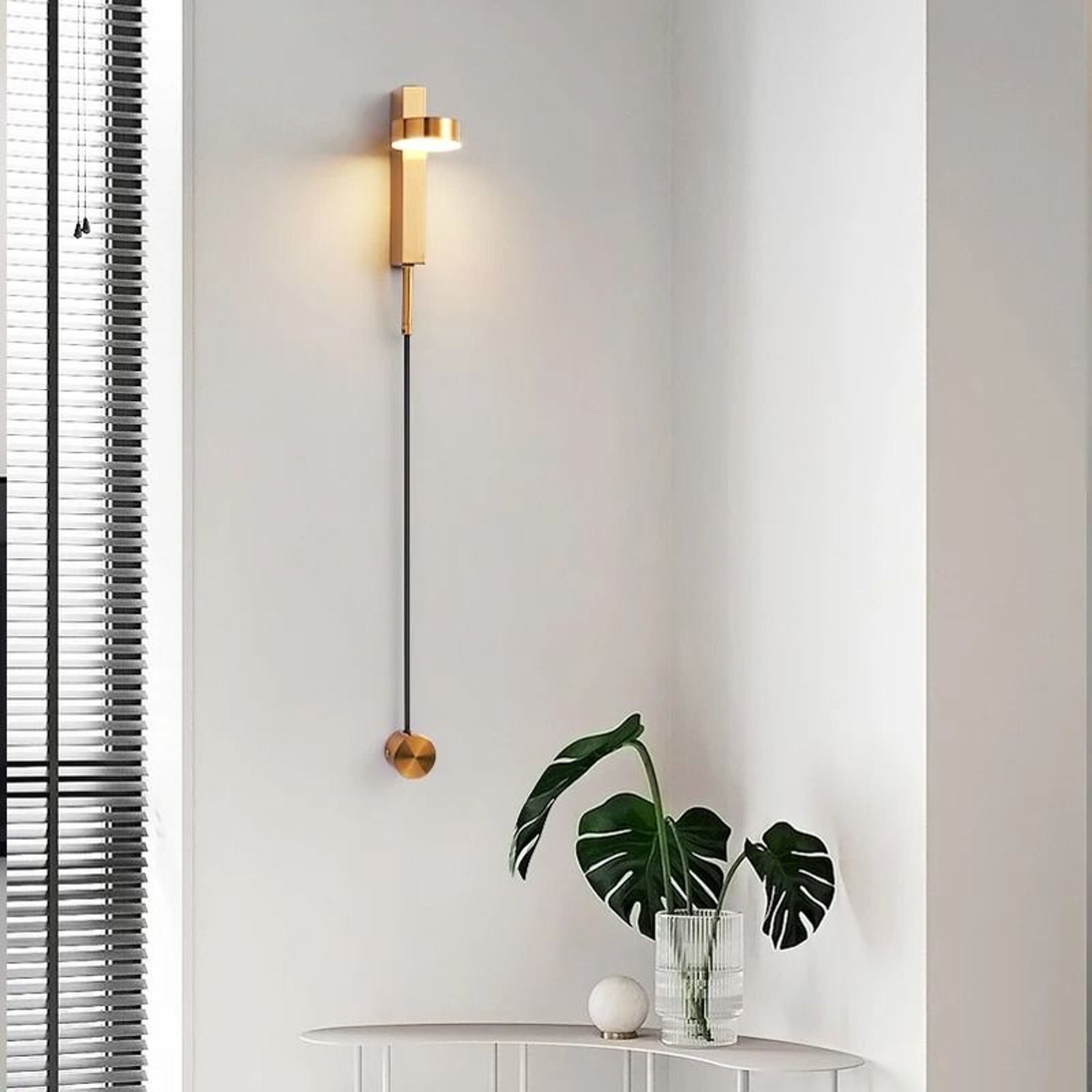 Nordic Minimalist Wall Sconce Modern Bedside Accent Light 3