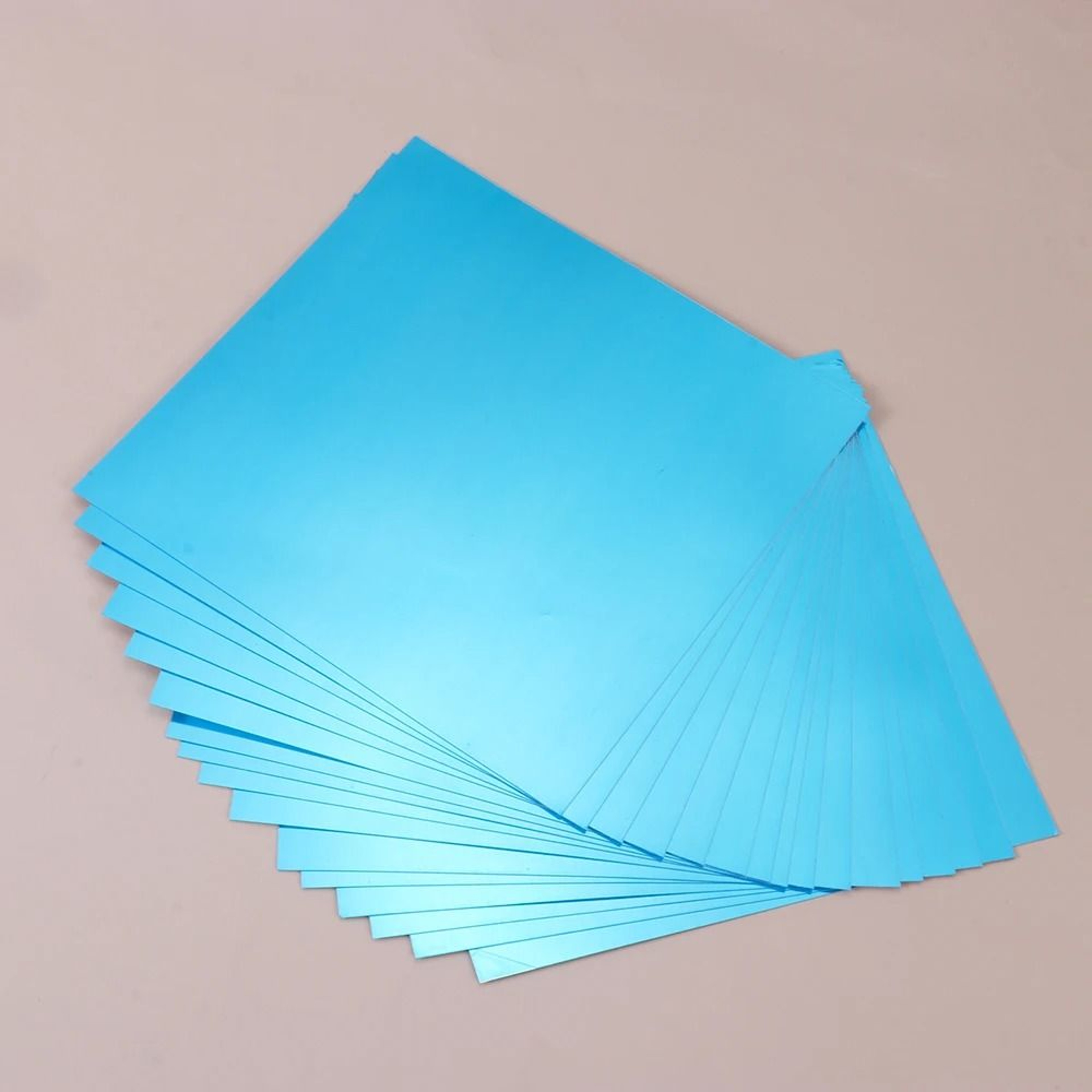 Flexible Self Adhesive PET Mirror Sticker 15cm Square Bathroom Wall Mirror 1