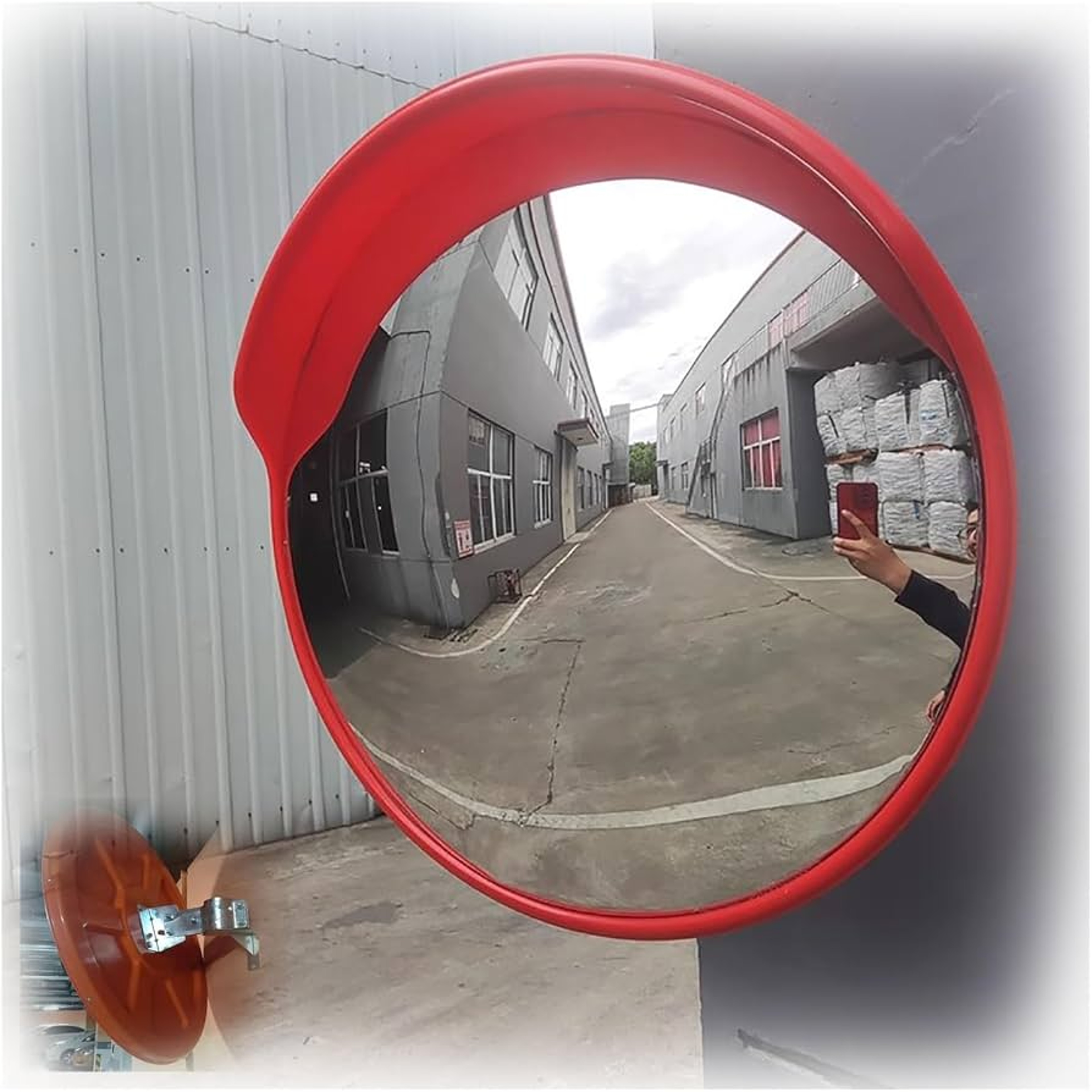 30cm Convex Safety Mirror Wide Angle Driveway Garage Parking Security Mirror 1