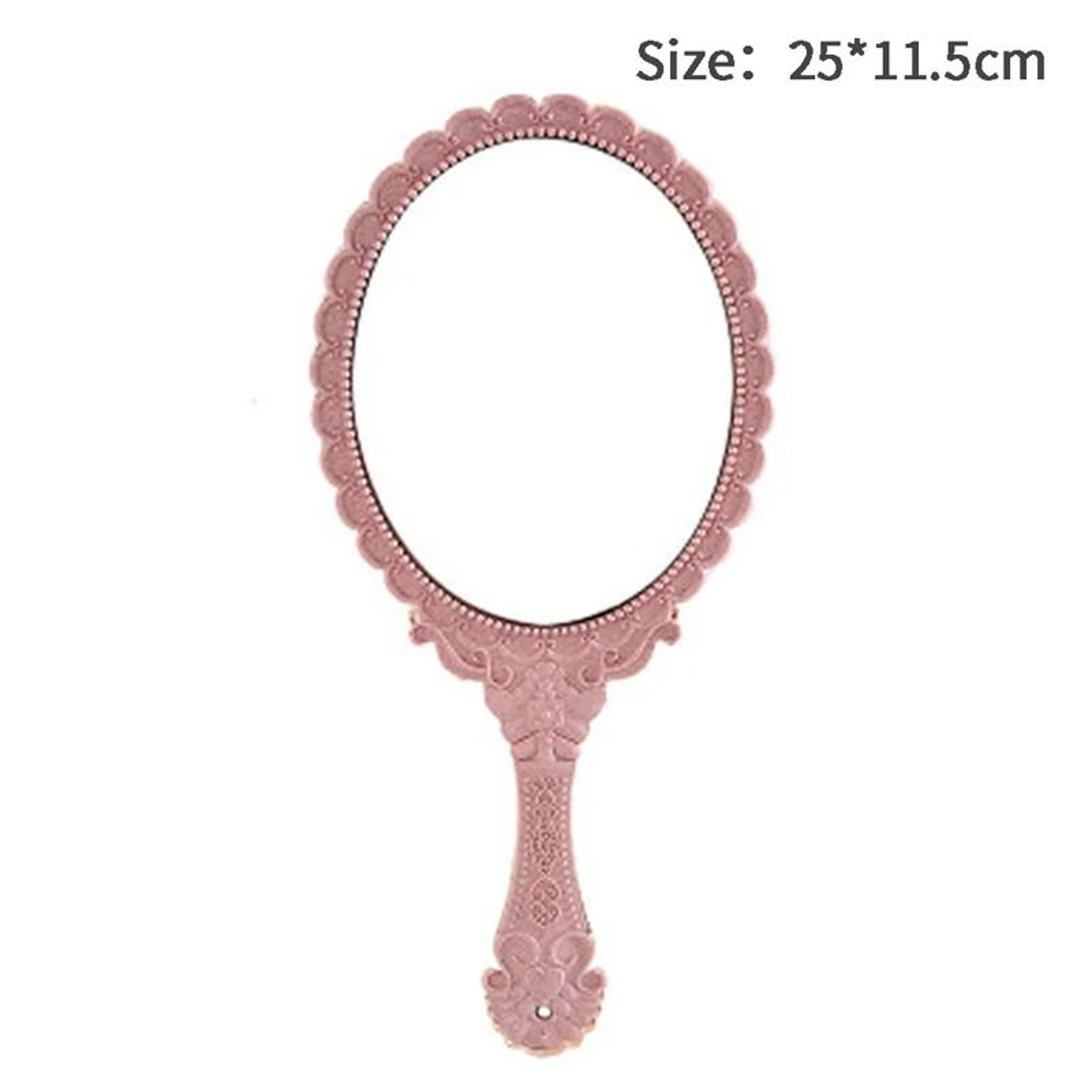 Professional Salon Hand Mirror Large Barber Hairdresser Mirror With Handle 11