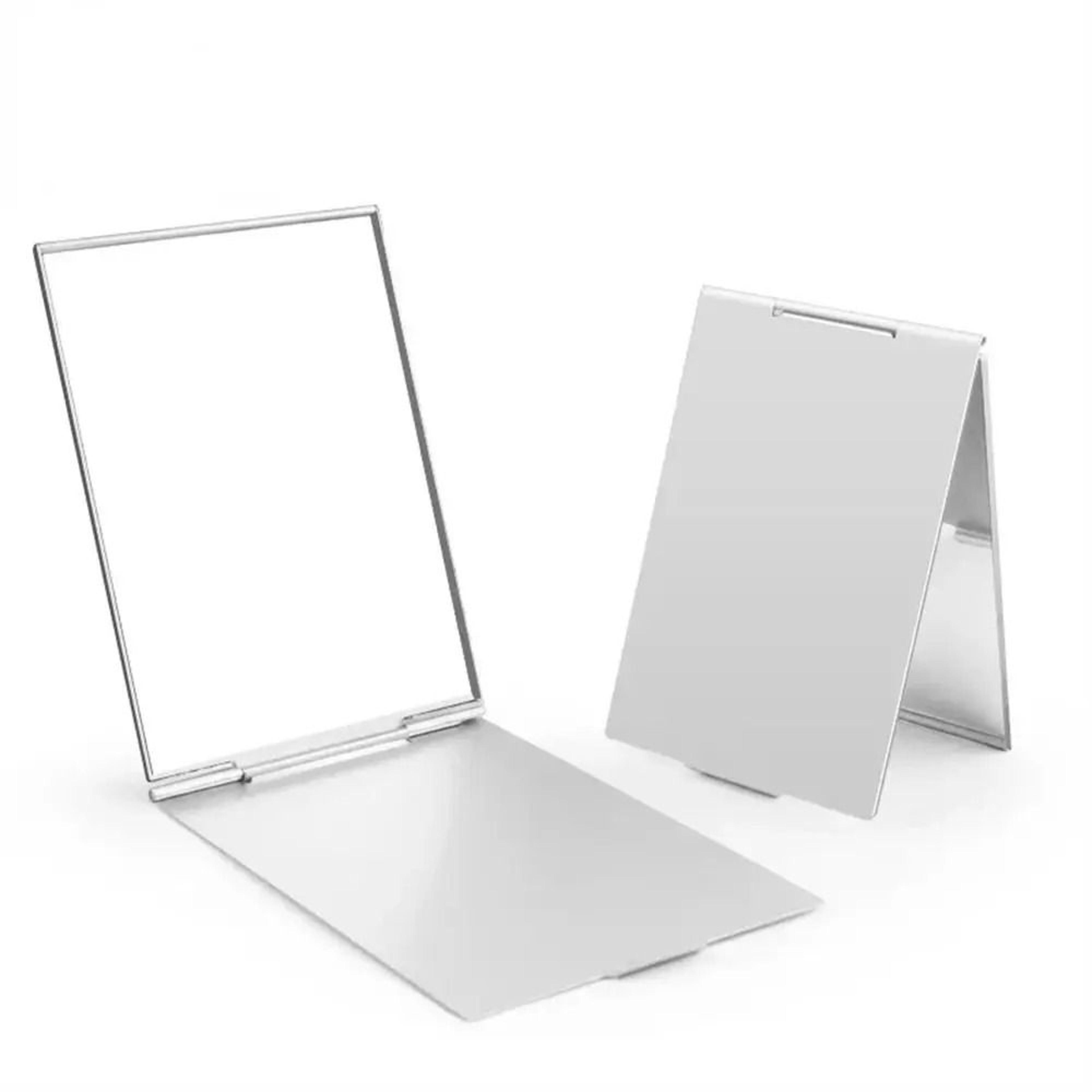 Aluminum Folding Pocket Mirror Portable Compact Travel Makeup Mirror 10