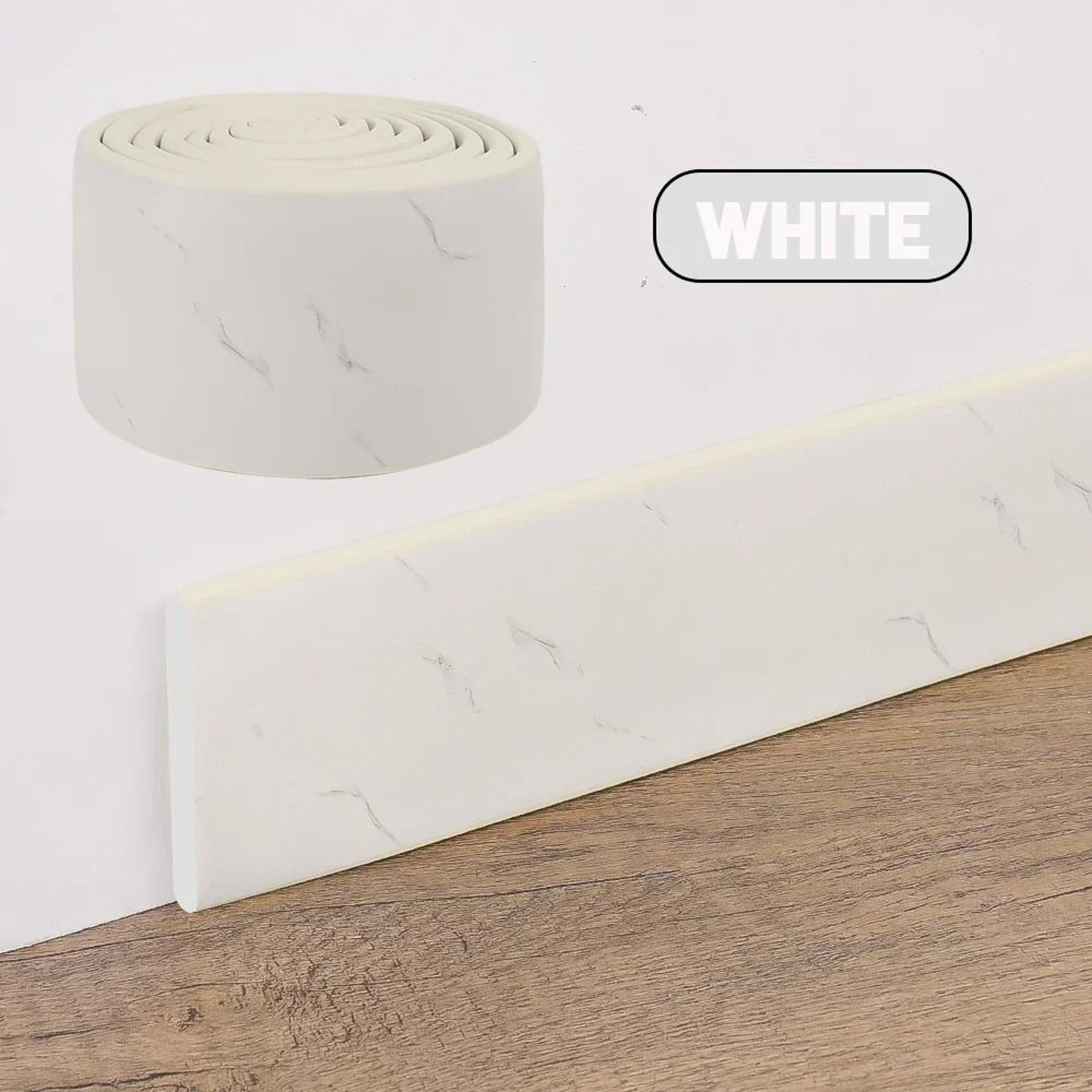 3D Self Adhesive Skirting Line Thickened Anti Collision Wall Trim 1