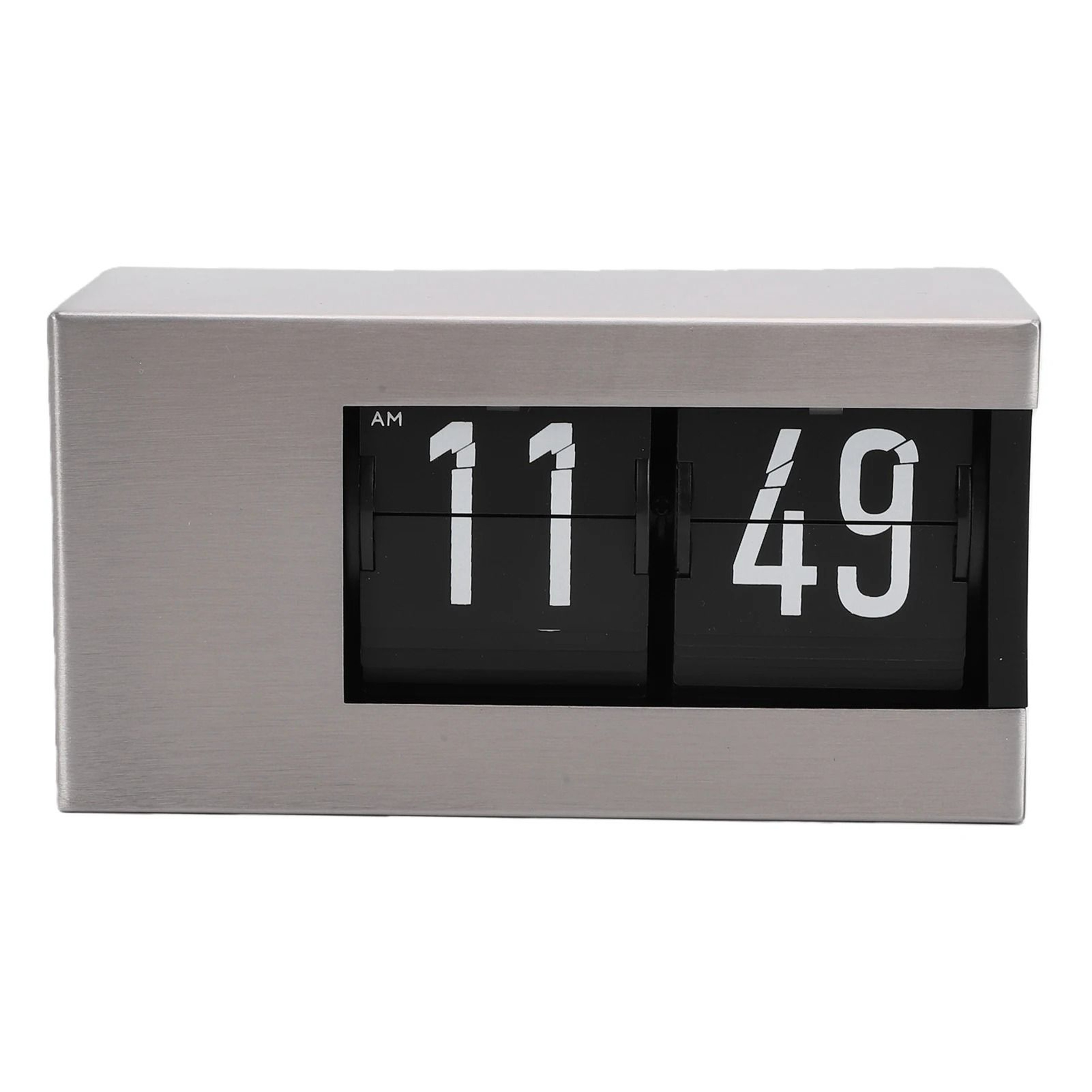 Retro Automatic Calendar Flip Clock With LED Display And AM PM 3