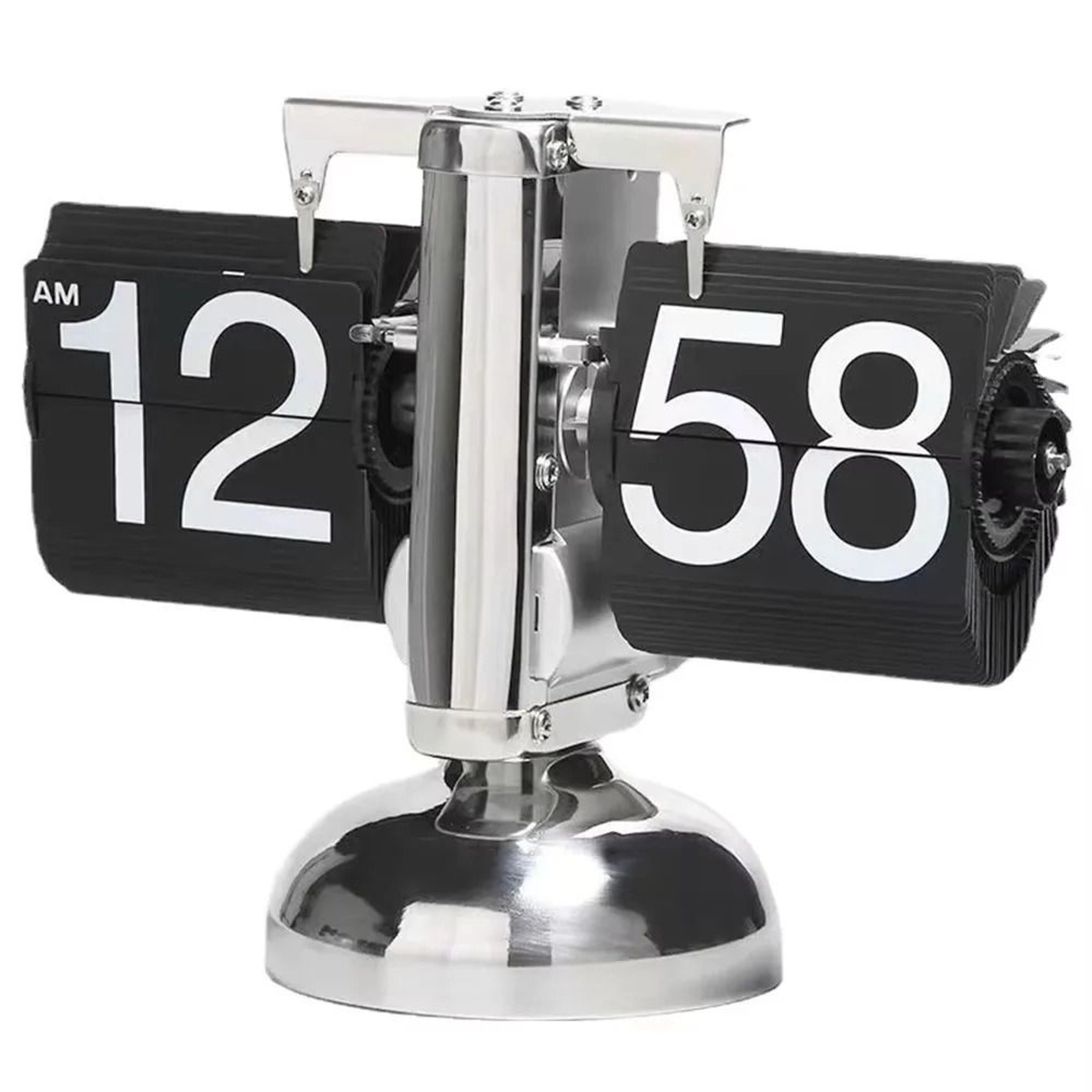 Retro Automatic Flip Desk Clock With Quartz Movement 2